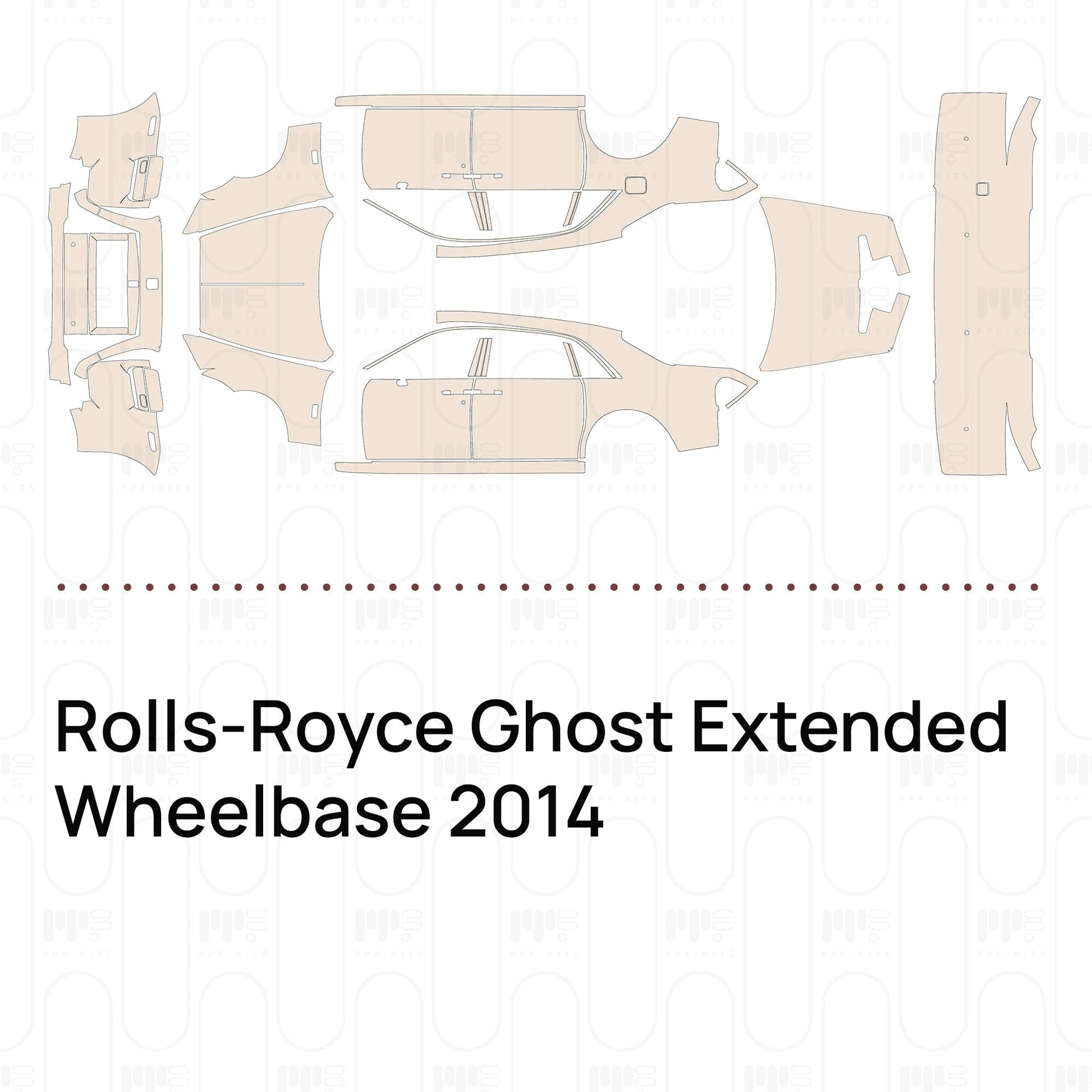 Pre-CutPPFRolls-RoyceGhostExtendedWheelbase2014