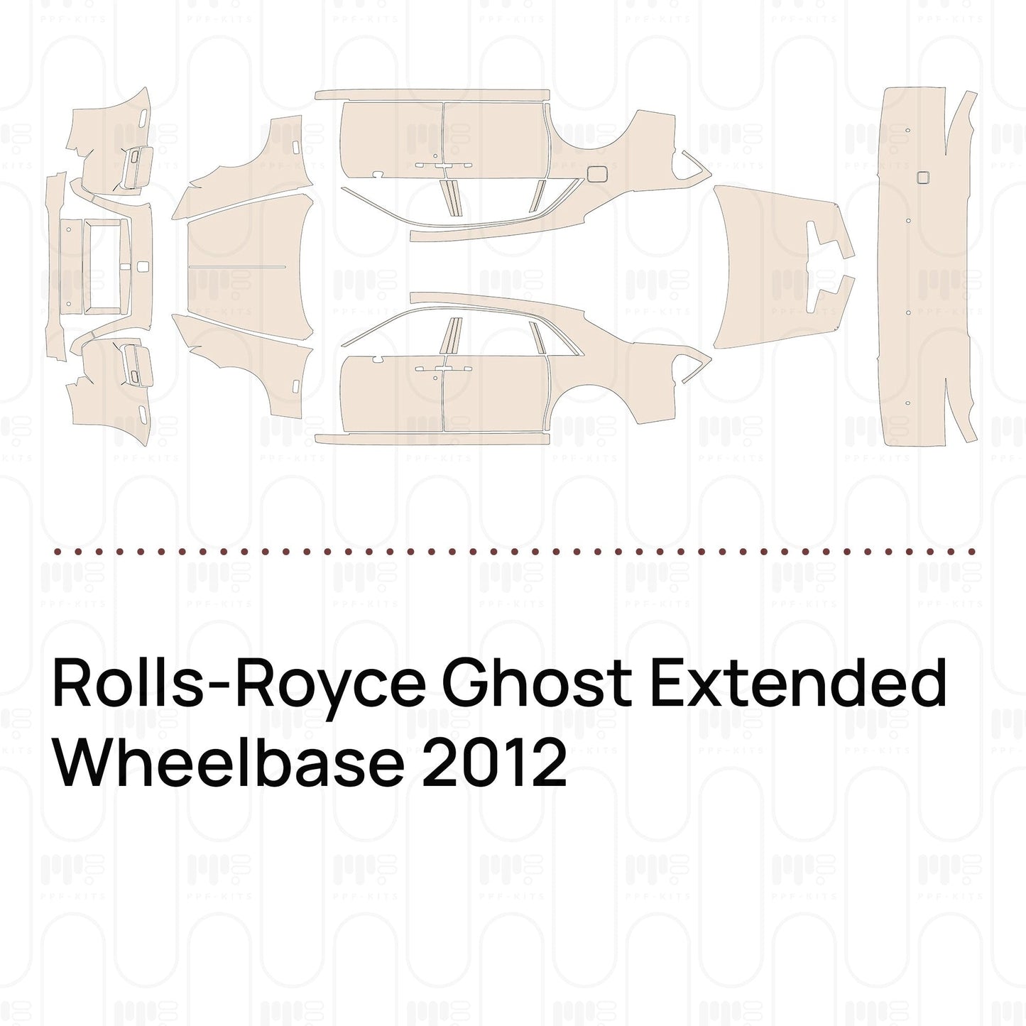 Pre-CutPPFRolls-RoyceGhostExtendedWheelbase2012