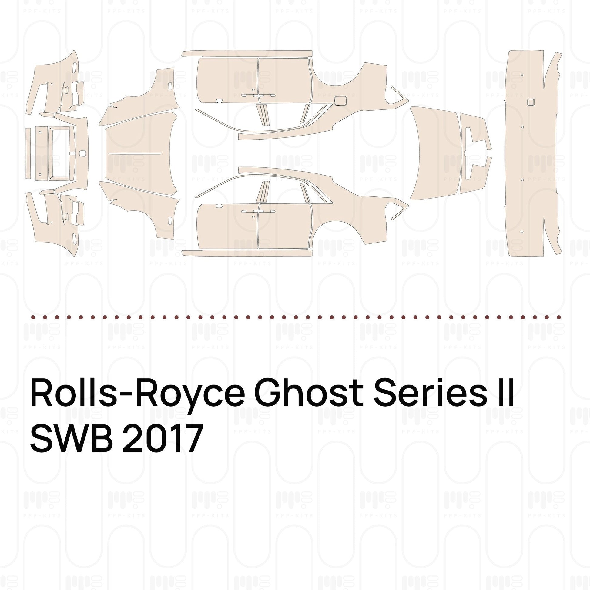 Pre-CutPPFRolls-RoyceGhostSeriesIISWB2017
