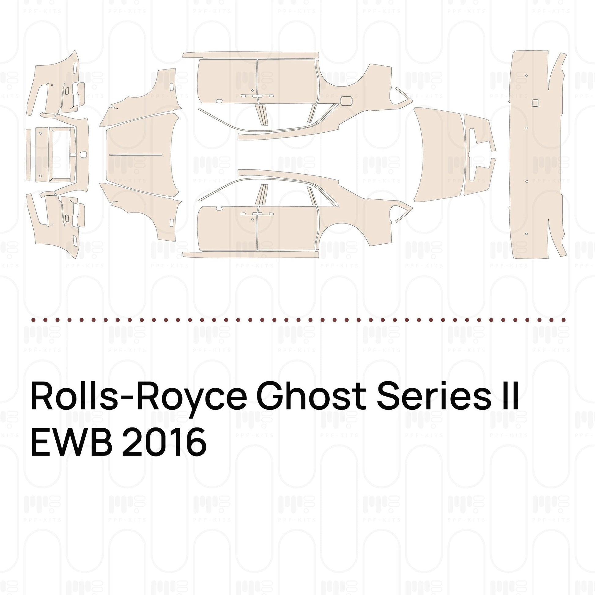 Pre-CutPPFRolls-RoyceGhostSeriesIIEWB2016