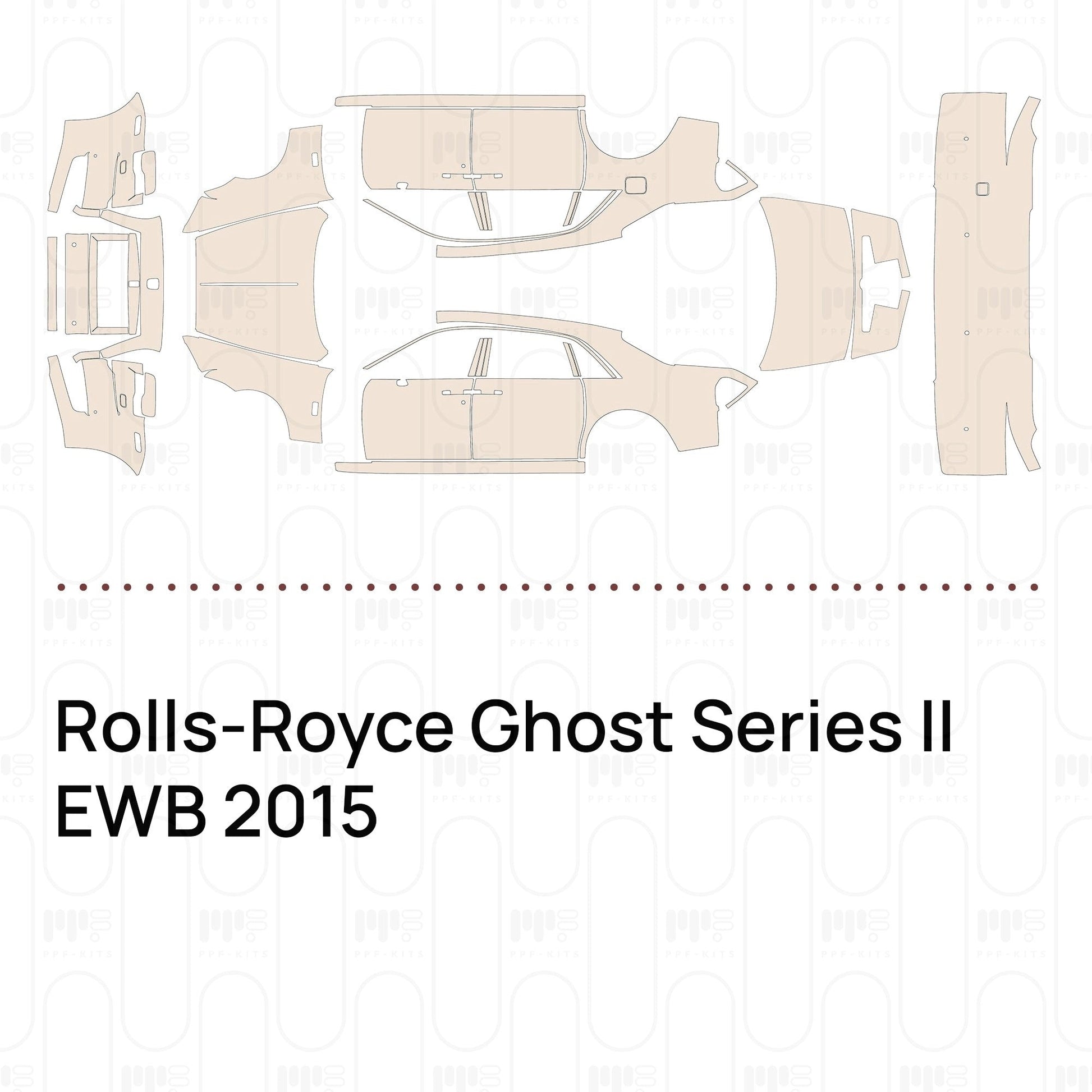 Pre-CutPPFRolls-RoyceGhostSeriesIIEWB2015