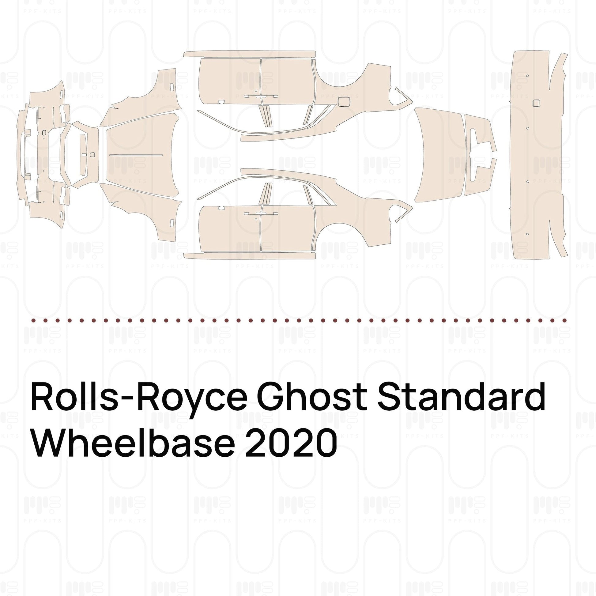 Pre-CutPPFRolls-RoyceGhostStandardWheelbase2020