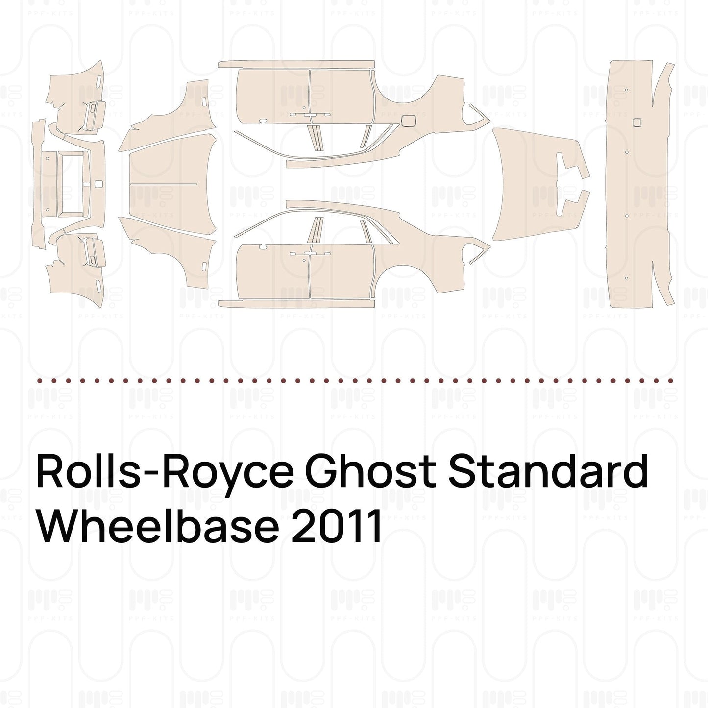 Pre-CutPPFRolls-RoyceGhostStandardWheelbase2011
