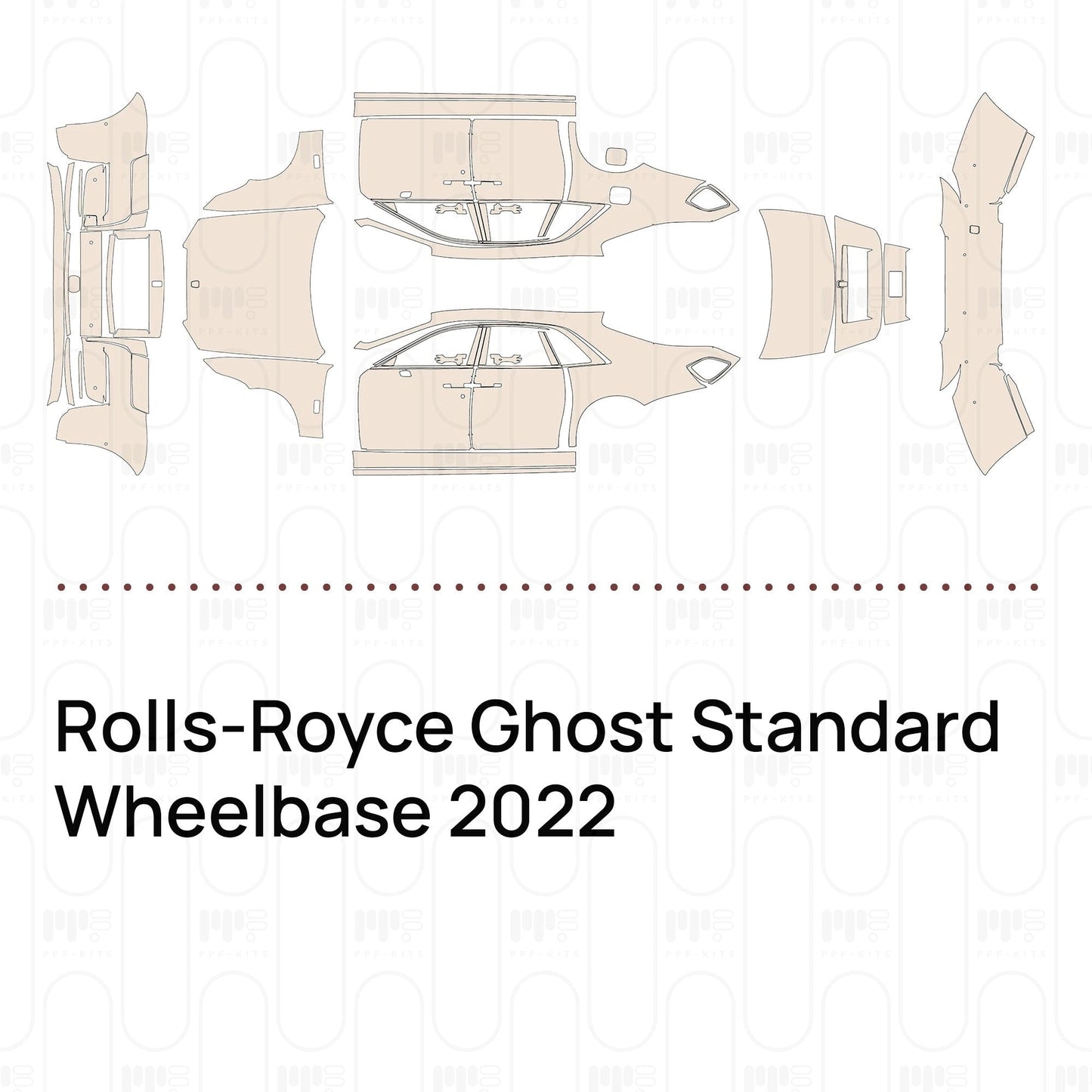 Pre-CutPPFRolls-RoyceGhostStandardWheelbase2022