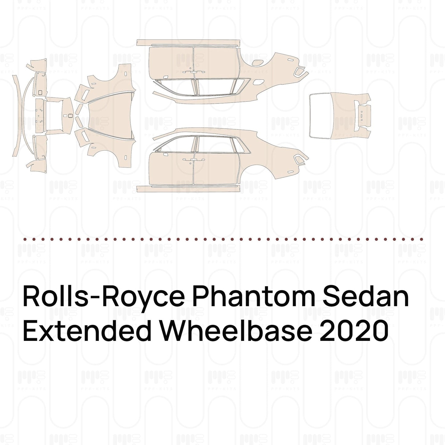 Pre-CutPPFRolls-RoycePhantomSedanExtendedWheelbase2020