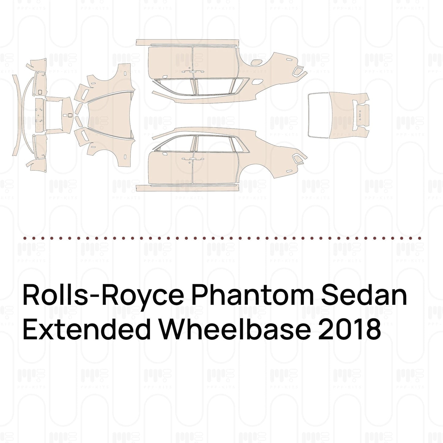 Pre-CutPPFRolls-RoycePhantomSedanExtendedWheelbase2018