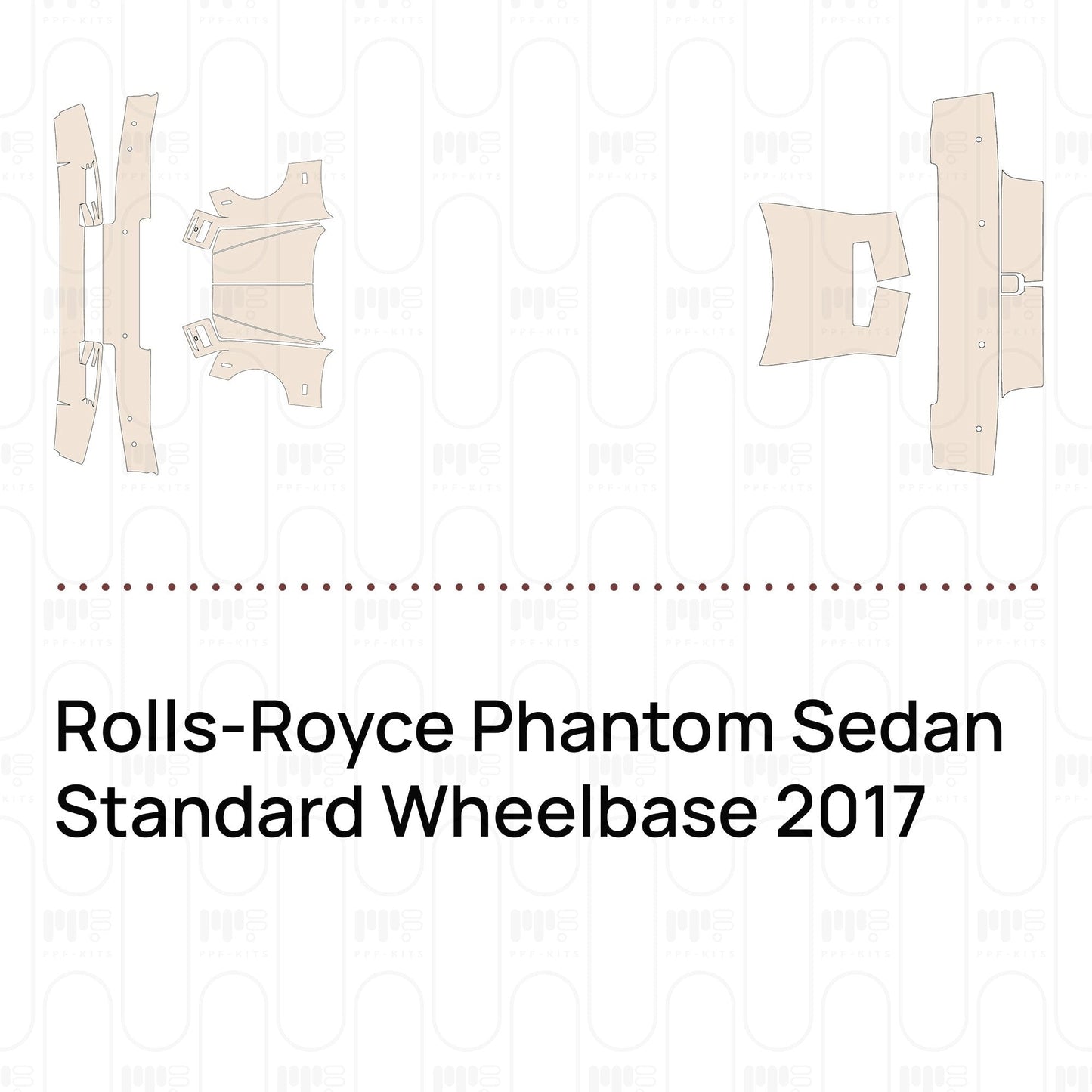 Pre-CutPPFRolls-RoycePhantomSedanStandardWheelbase2017