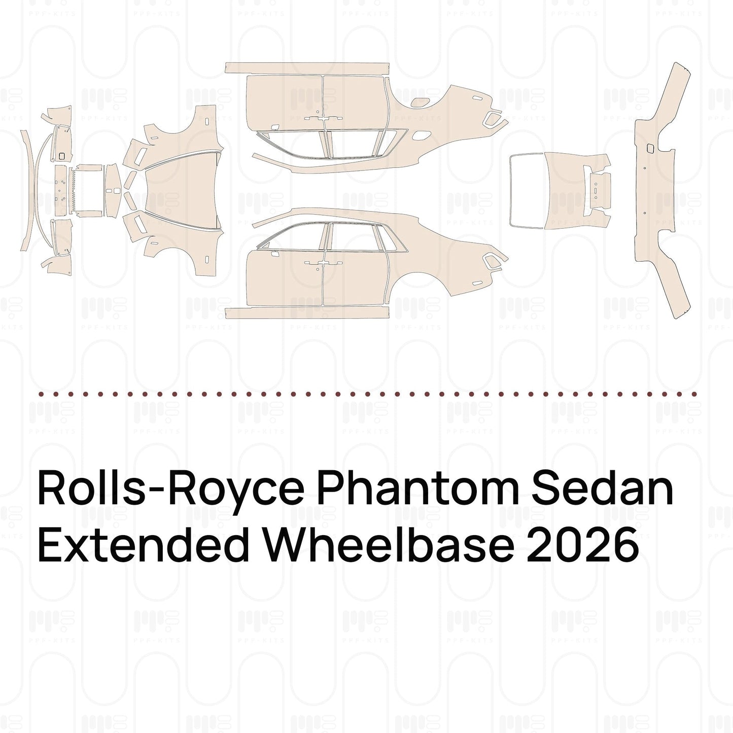 Pre-CutPPFRolls-RoycePhantomSedanExtendedWheelbase2026