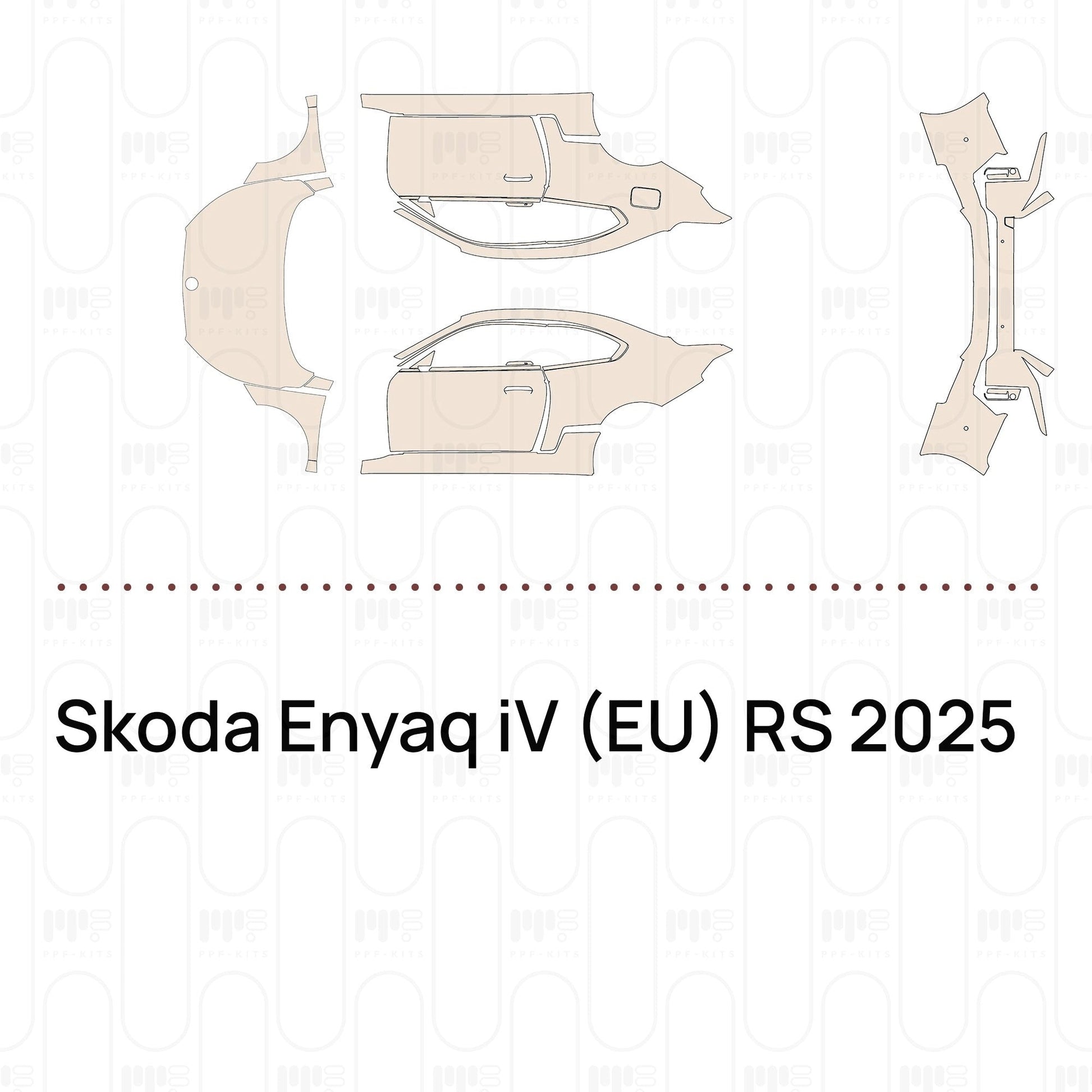 Pre-CutPPFSkodaEnyaqiV(EU)RS2025