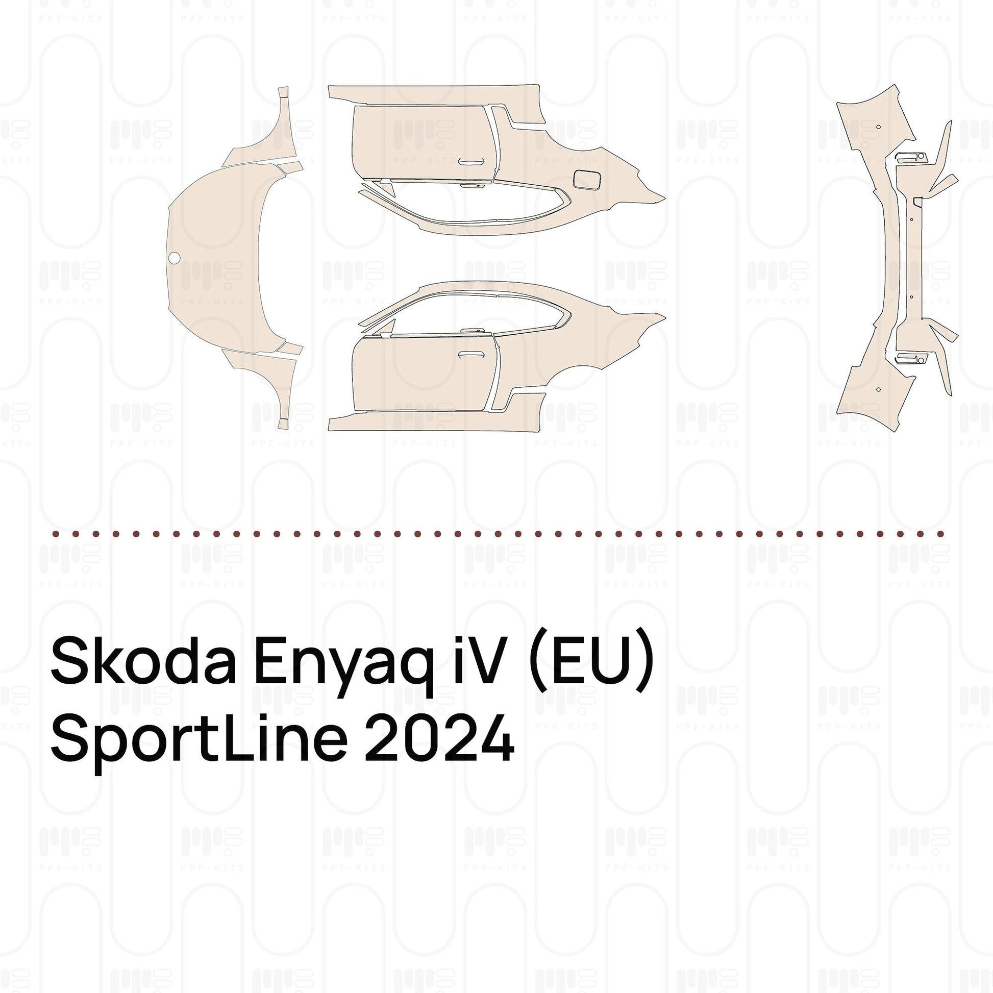 Pre-CutPPFSkodaEnyaqiV(EU)SportLine2024
