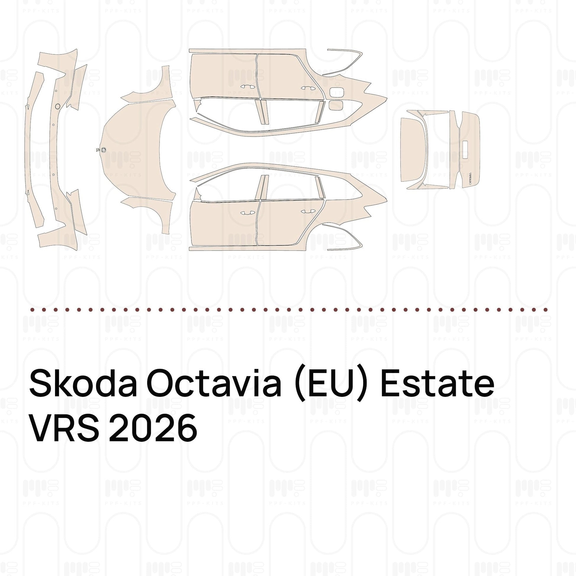 Pre-CutPPFSkodaOctavia(EU)EstateVRS2026