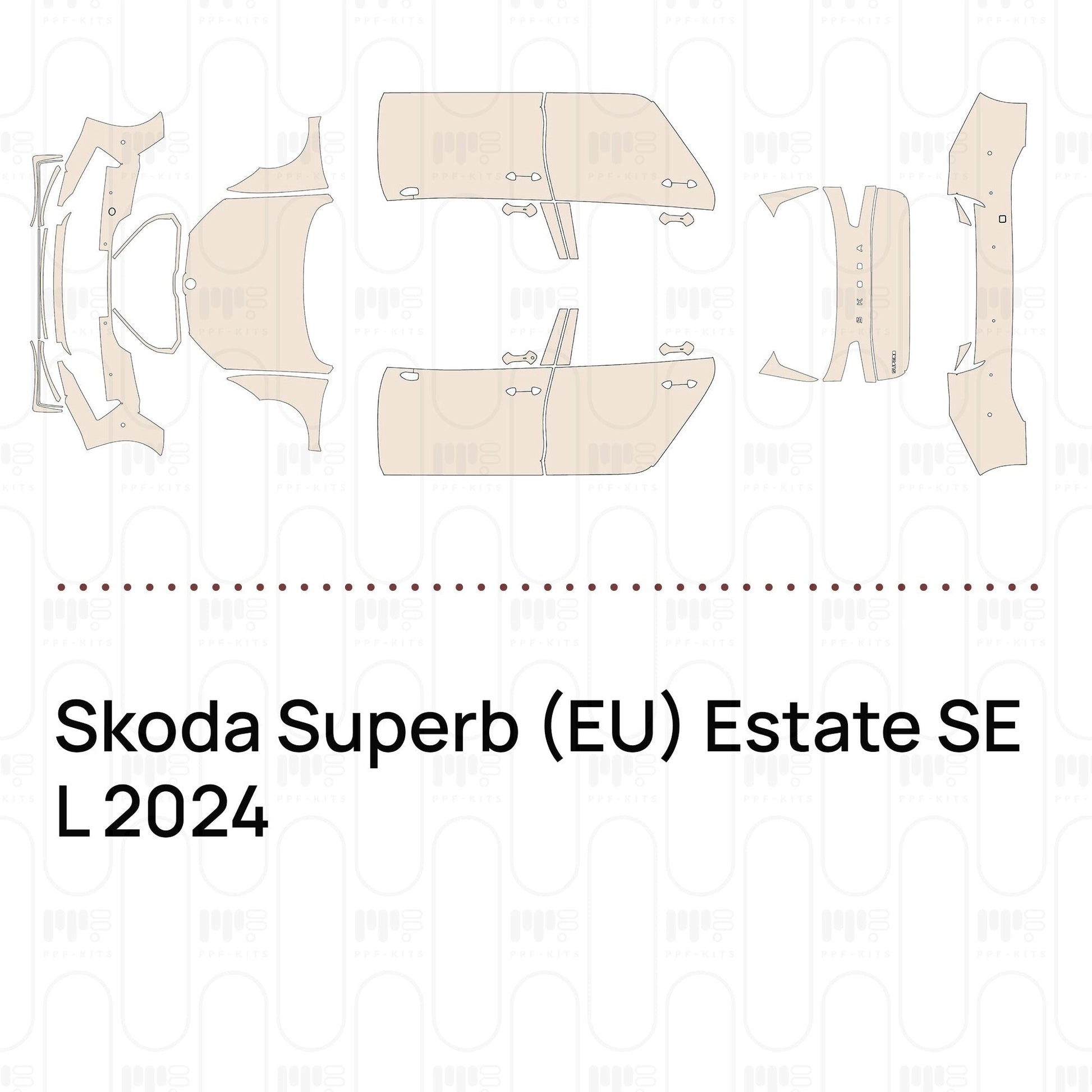 Pre-CutPPFSkodaSuperb(EU)EstateSEL2024