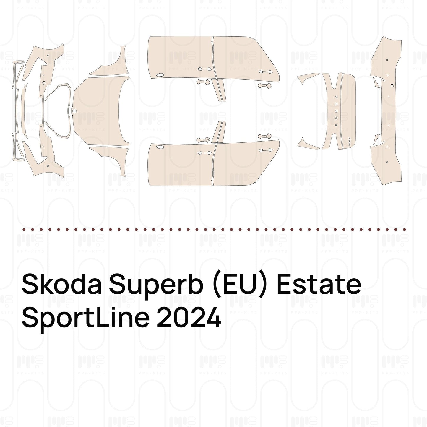 Pre-CutPPFSkodaSuperb(EU)EstateSportLine2024