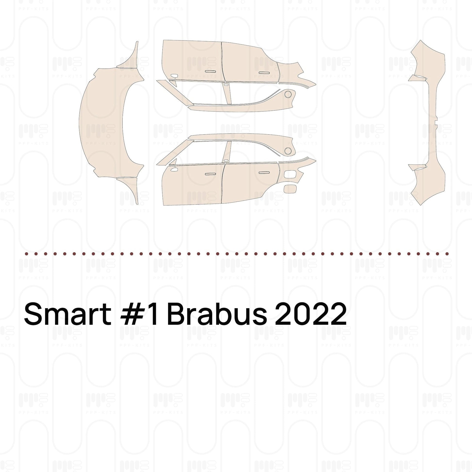 Pre-CutPPFSmart#1Brabus2022