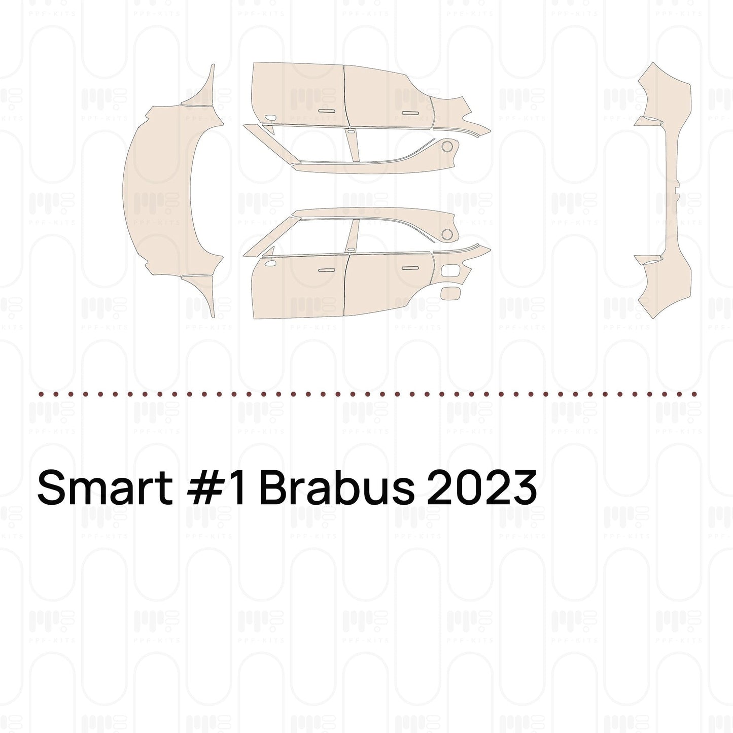 Pre-CutPPFSmart#1Brabus2023