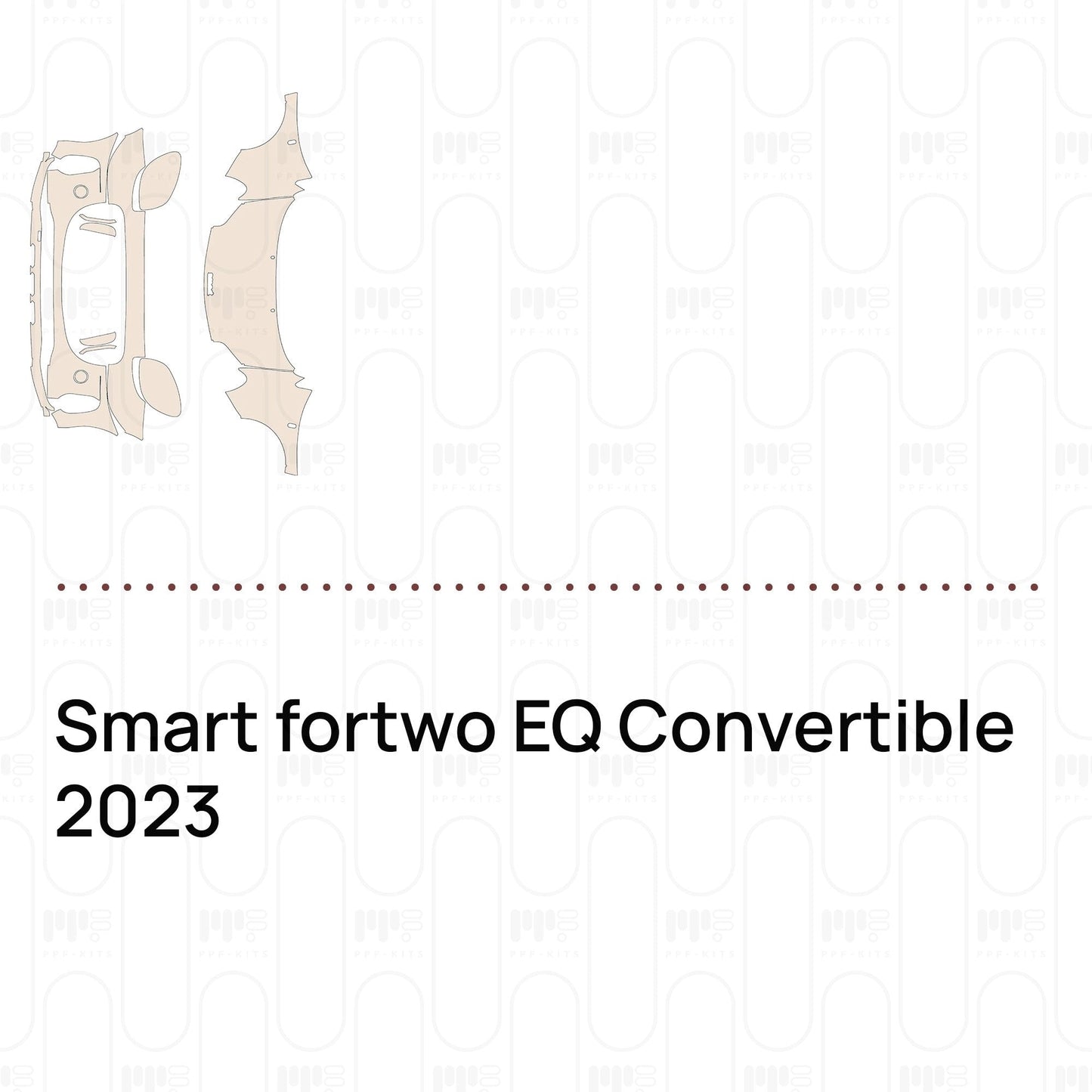 Pre-CutPPFSmartfortwoEQConvertible2023