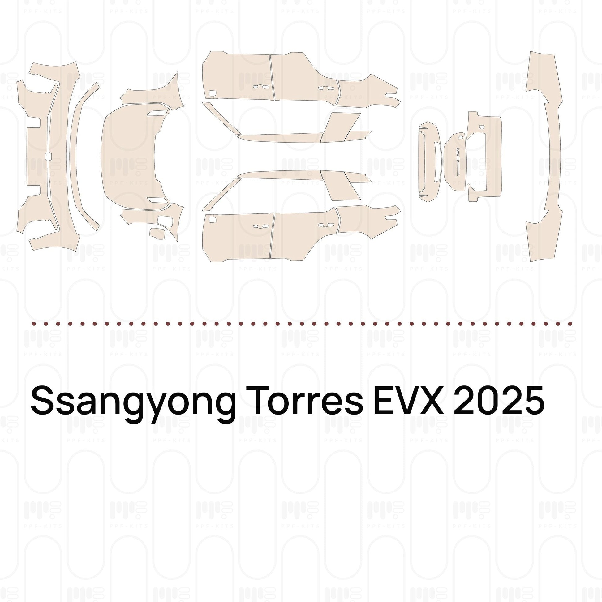 Pre-CutPPFSsangyongTorresEVX2025