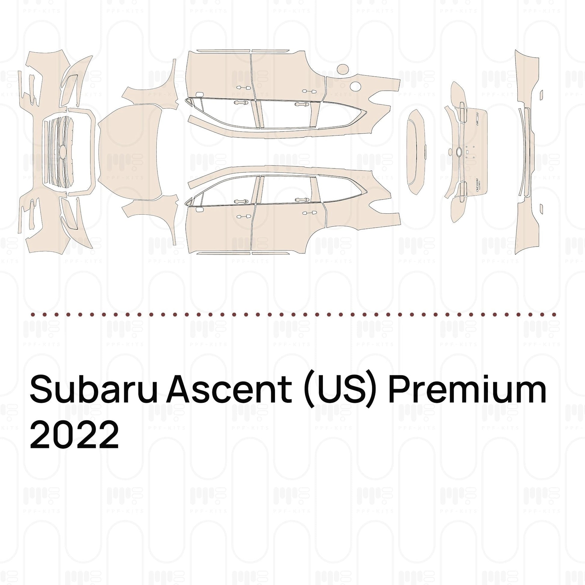 Pre-CutPPFSubaruAscent(US)Premium2022