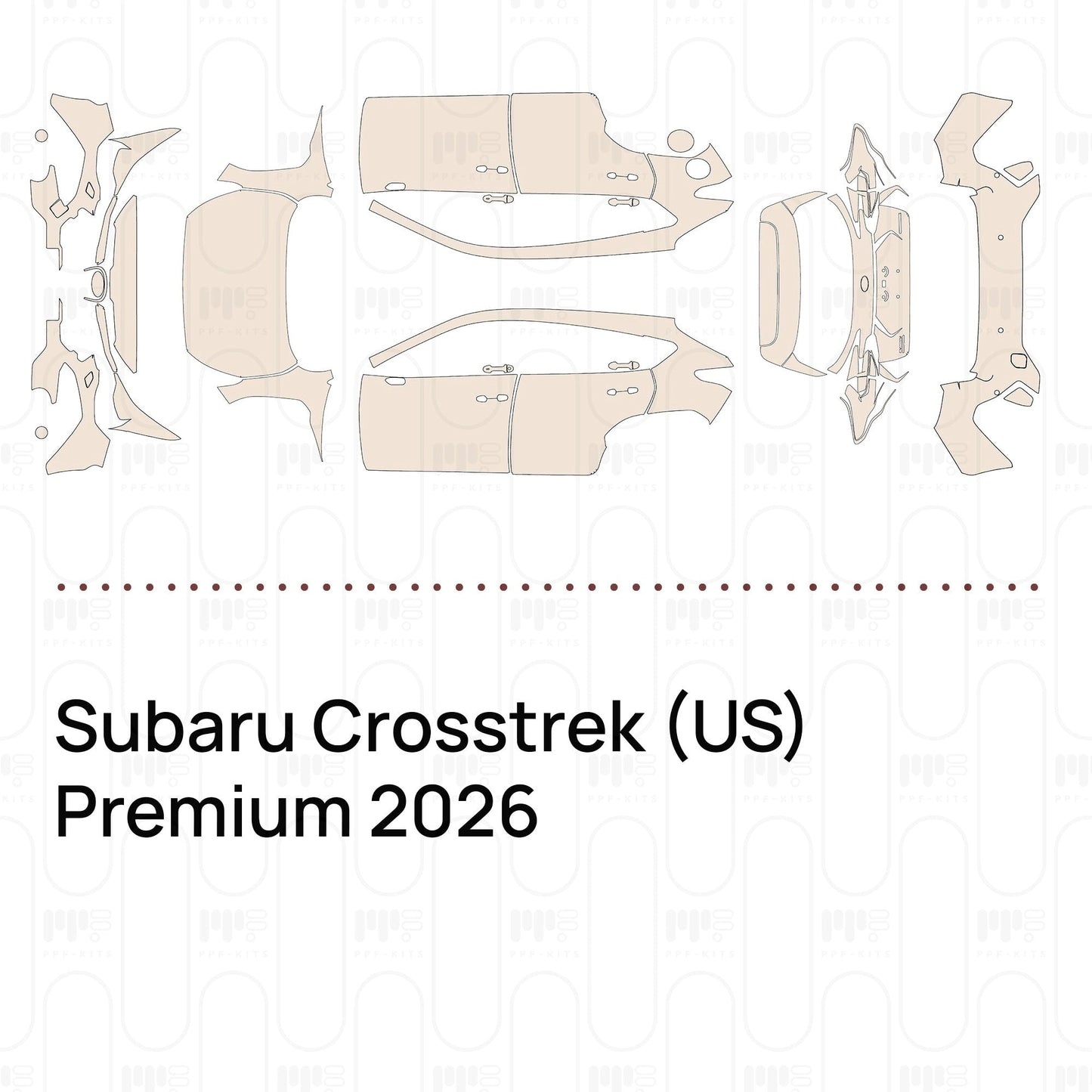 Pre-CutPPFSubaruCrosstrek(US)Premium2026