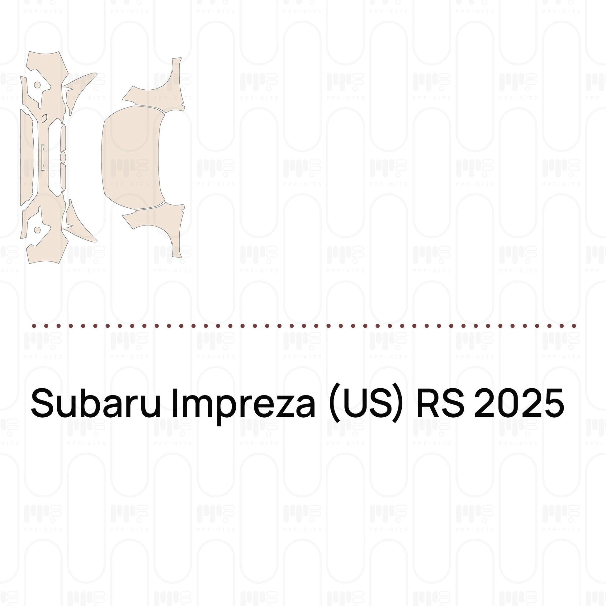 Pre-CutPPFSubaruImpreza(US)RS2025