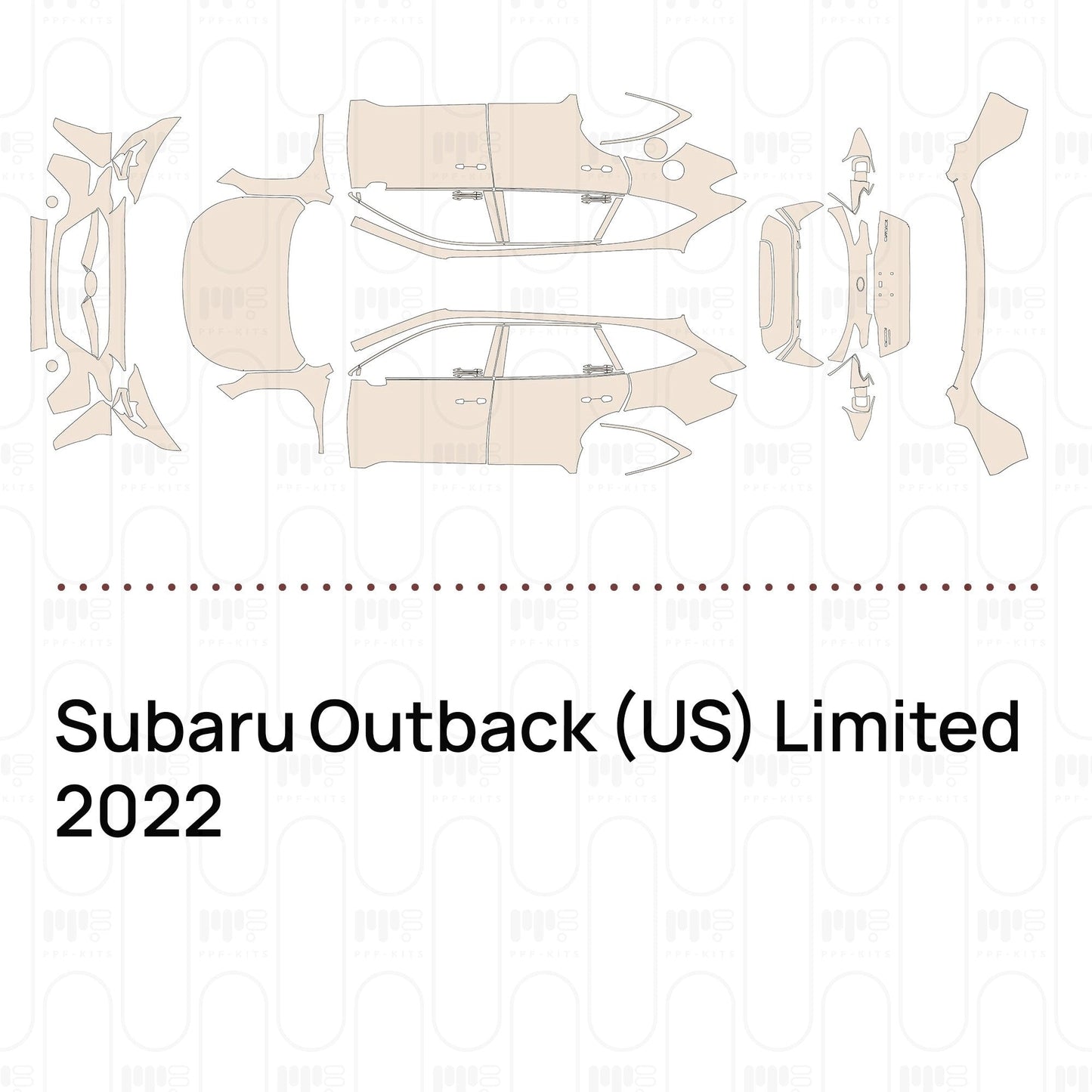 Pre-CutPPFSubaruOutback(US)Limited2022