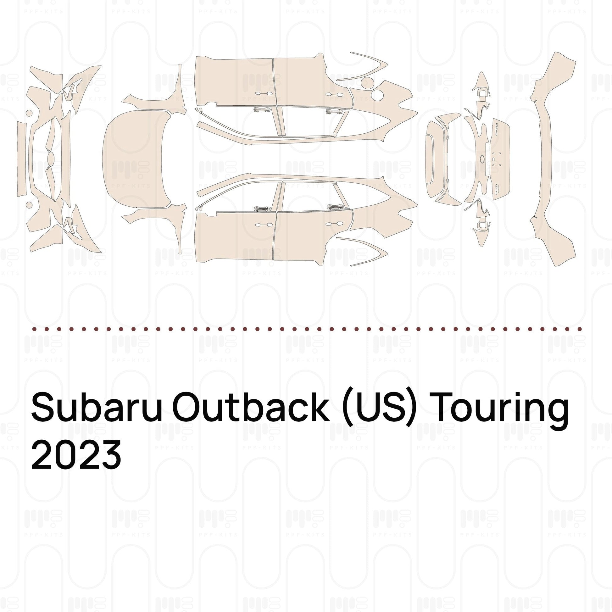 Pre-CutPPFSubaruOutback(US)Touring2023