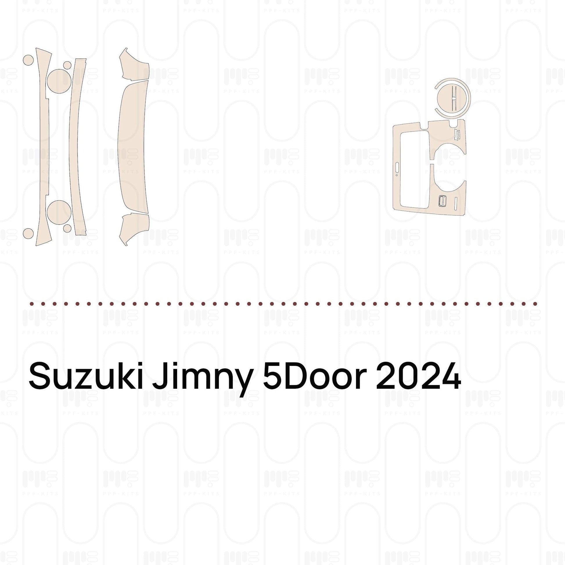 Pre-CutPPFSuzukiJimny5Door2024