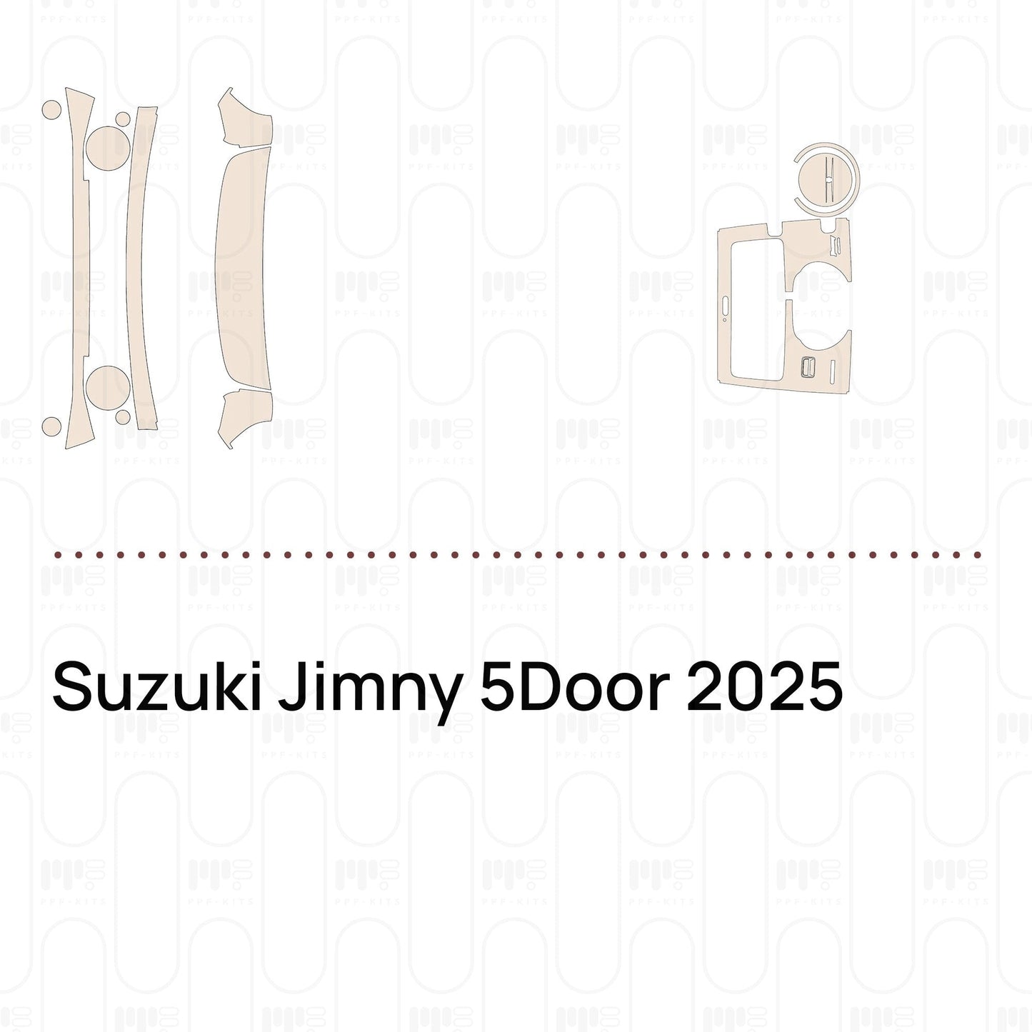 Pre-CutPPFSuzukiJimny5Door2025