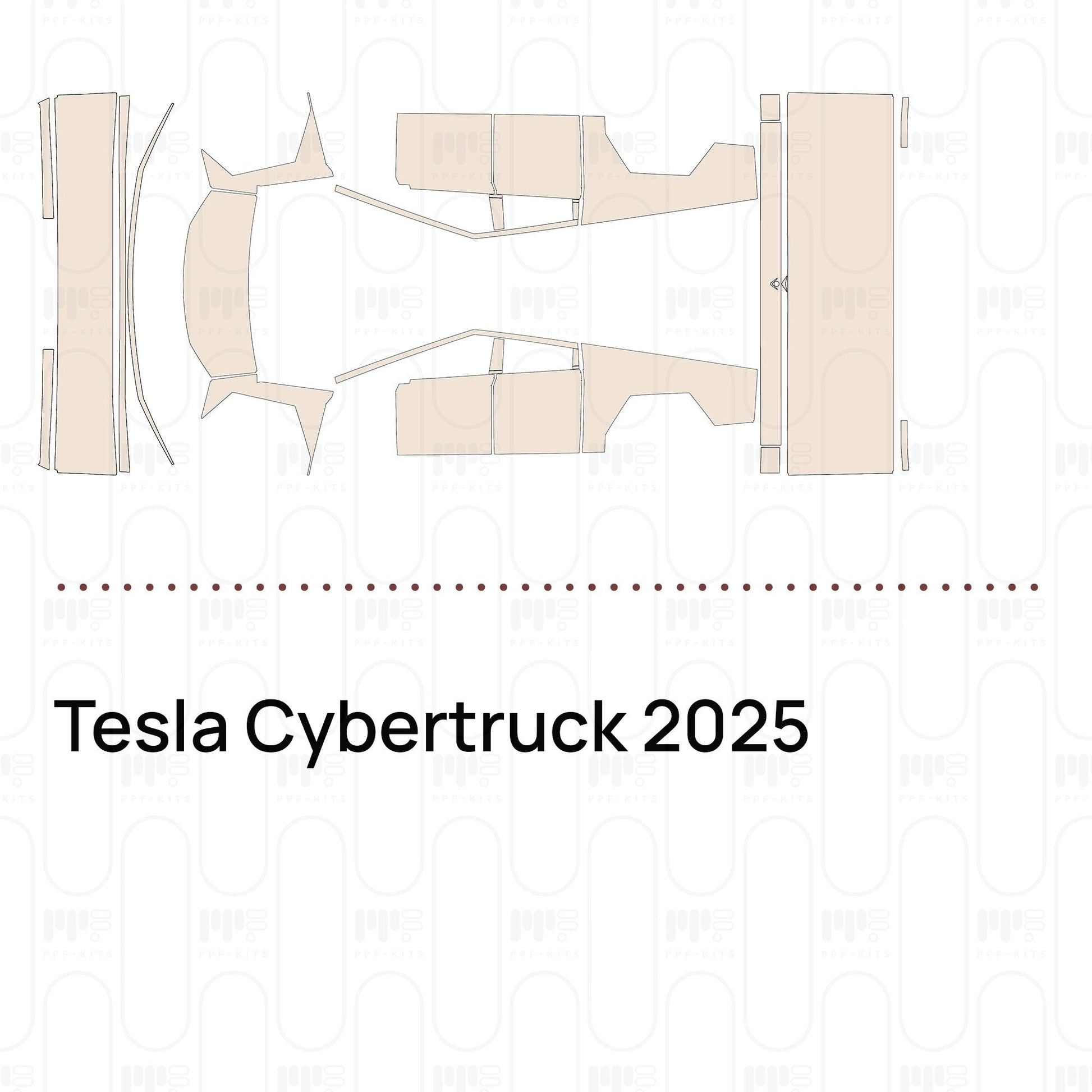 Pre-CutPPFTeslaCybertruck2025