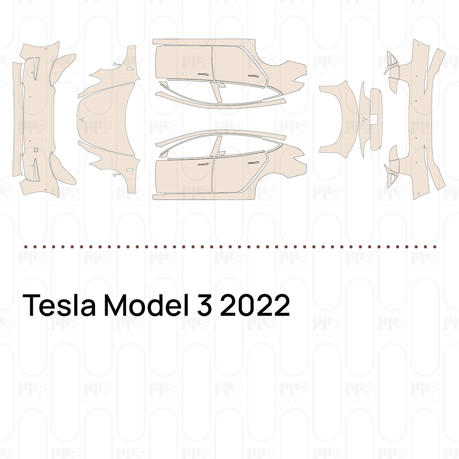 Pre-CutPPFTeslaModel32022