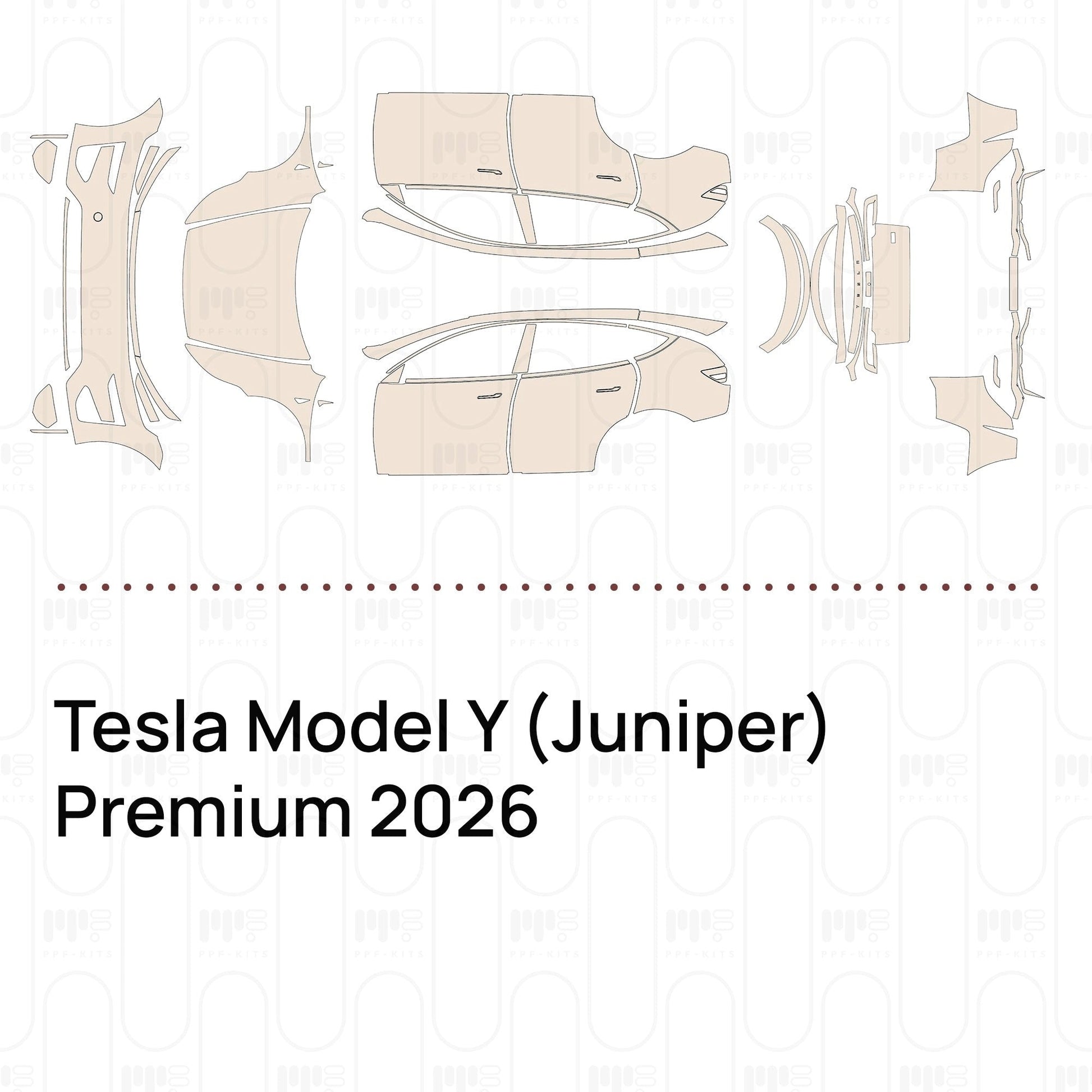 Pre-CutPPFTeslaModelY(Juniper)Premium2026