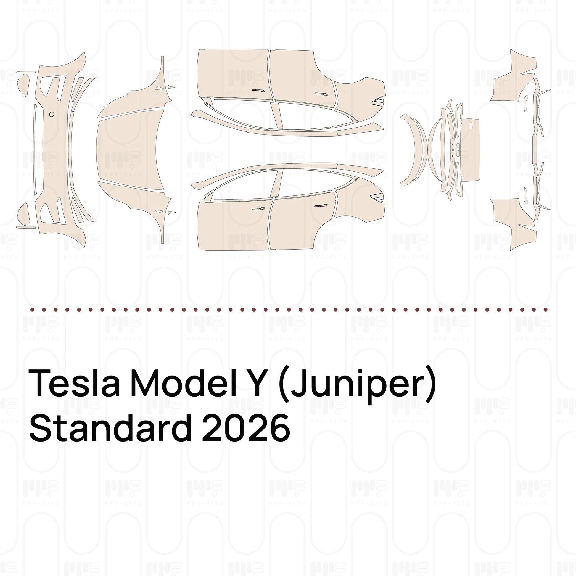 Pre-CutPPFTeslaModelY(Juniper)Standard2026