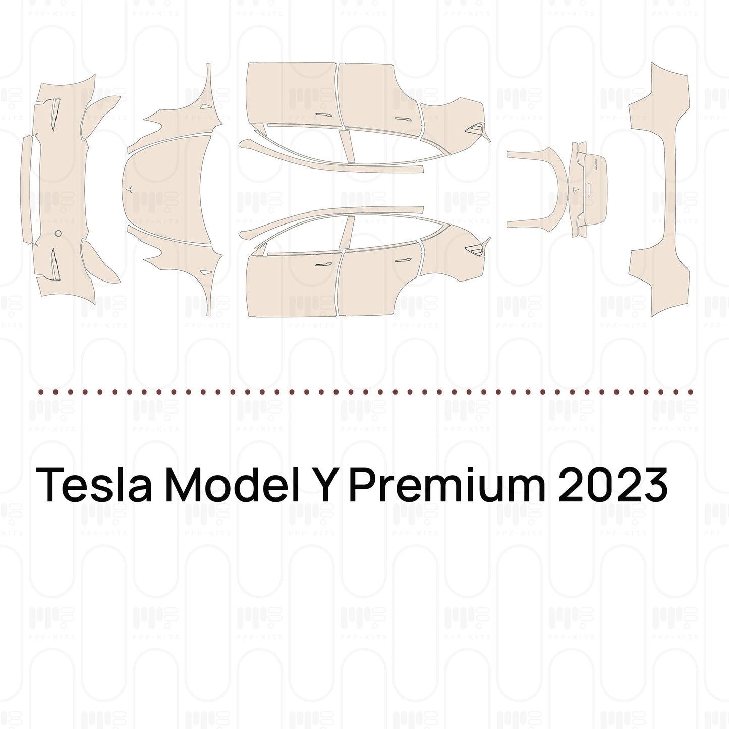 Pre-CutPPFTeslaModelYPremium2023