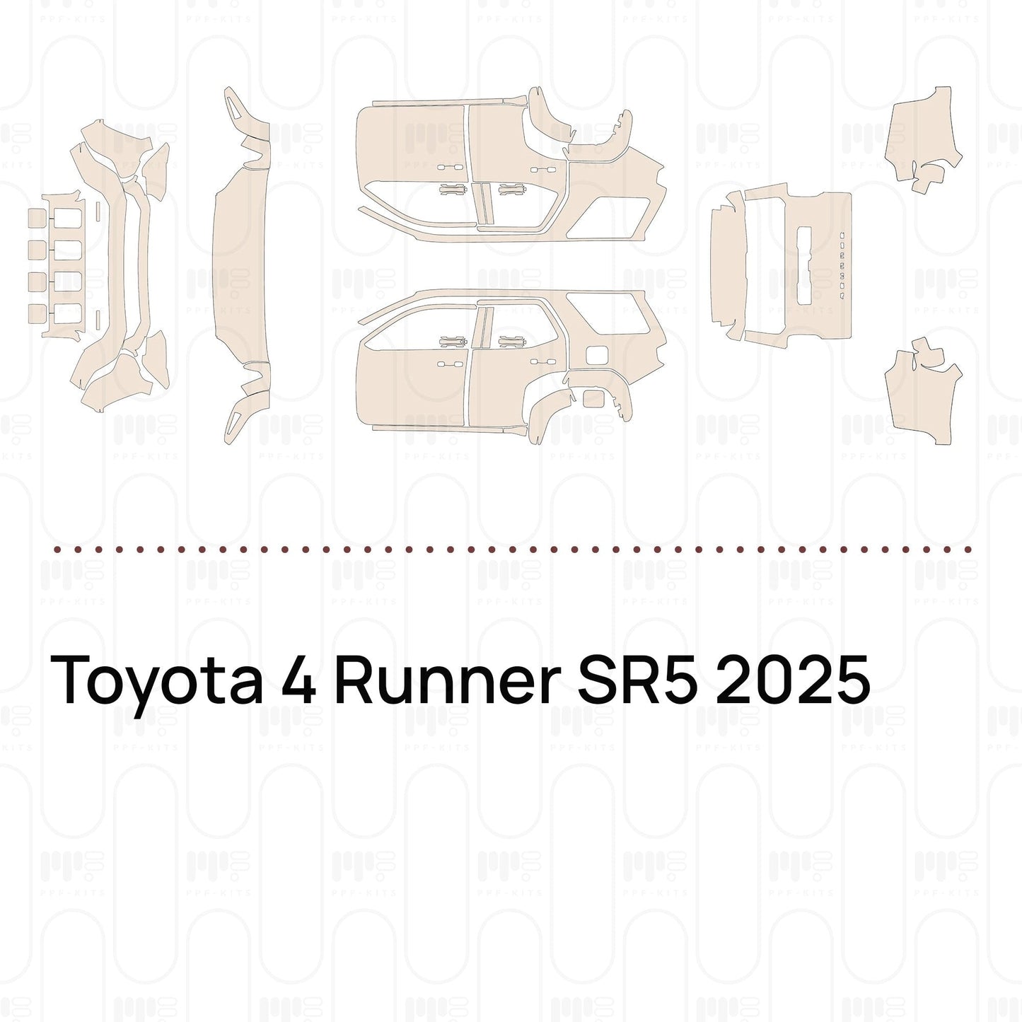 Pre-CutPPFToyota4RunnerSR52025
