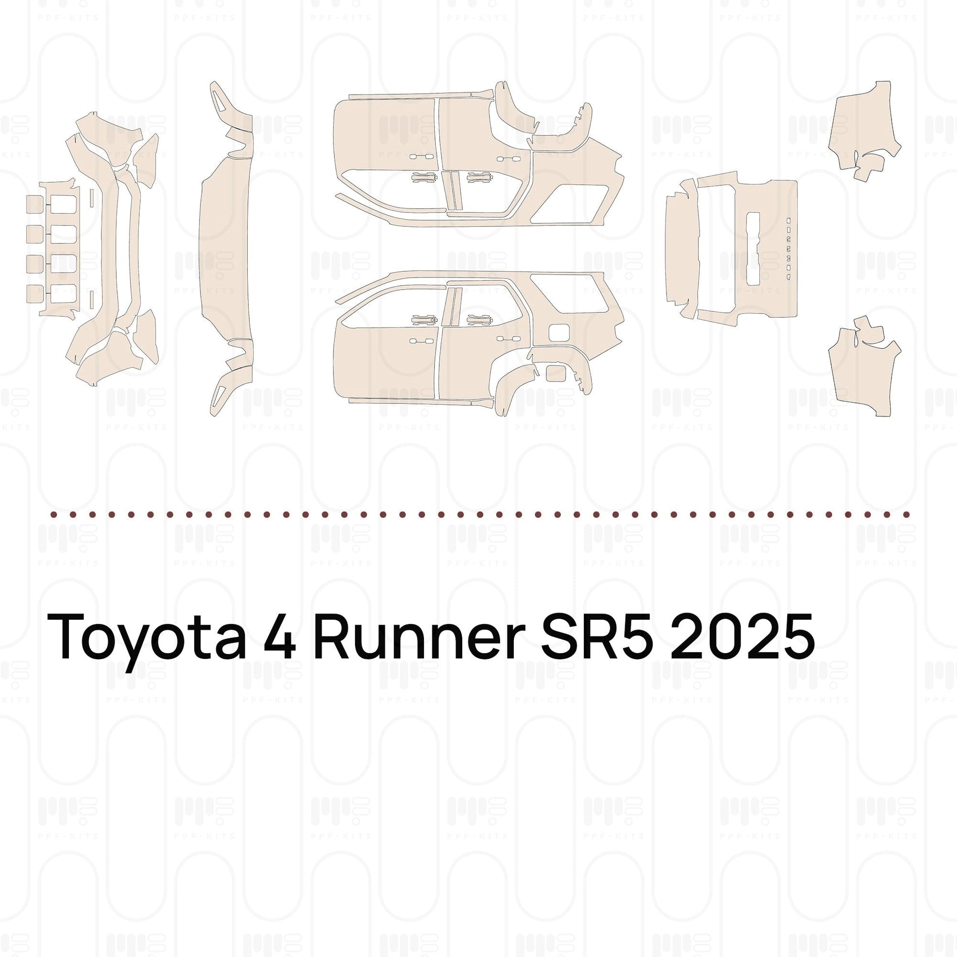 Pre-CutPPFToyota4RunnerSR52025
