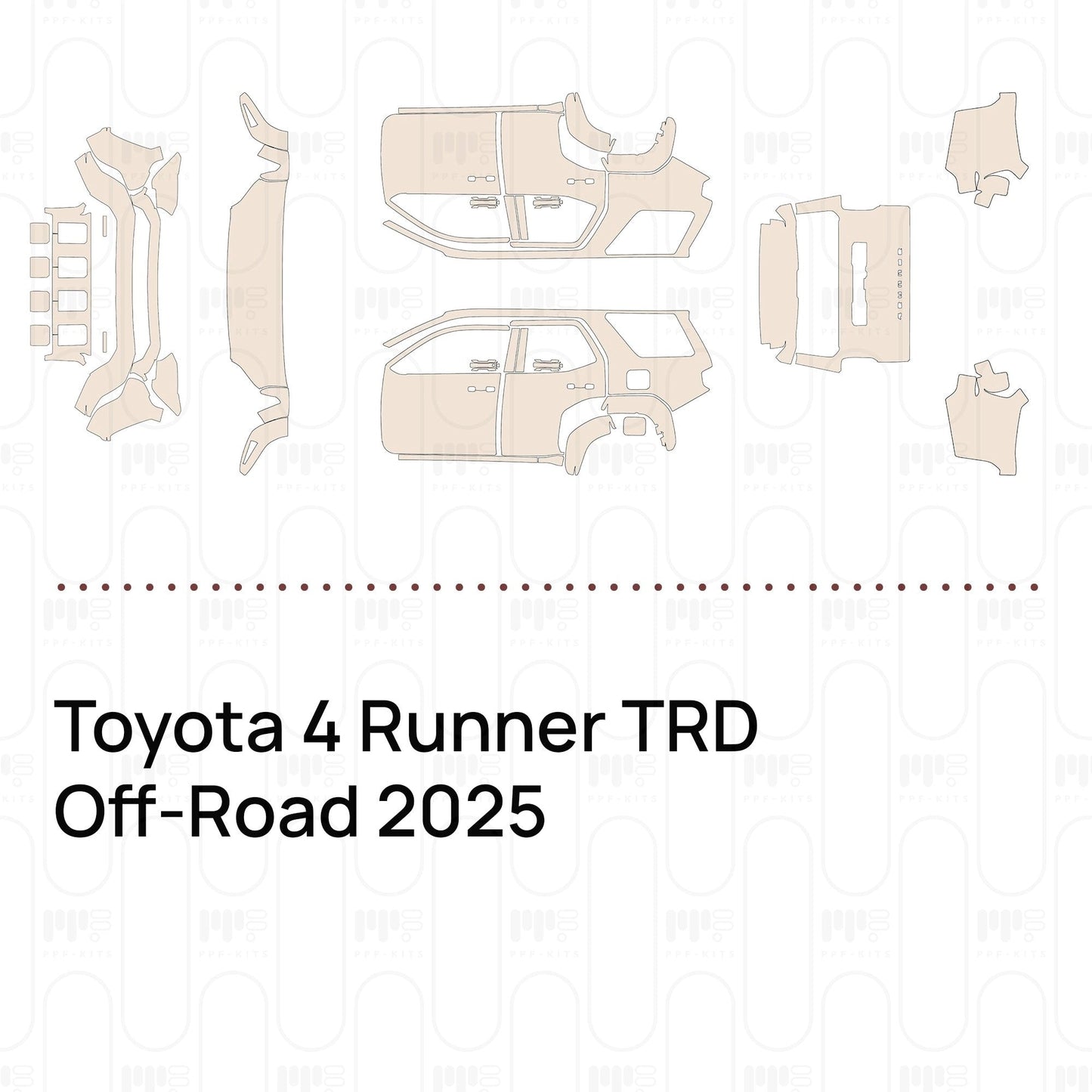 Pre-CutPPFToyota4RunnerTRDOff-Road2025