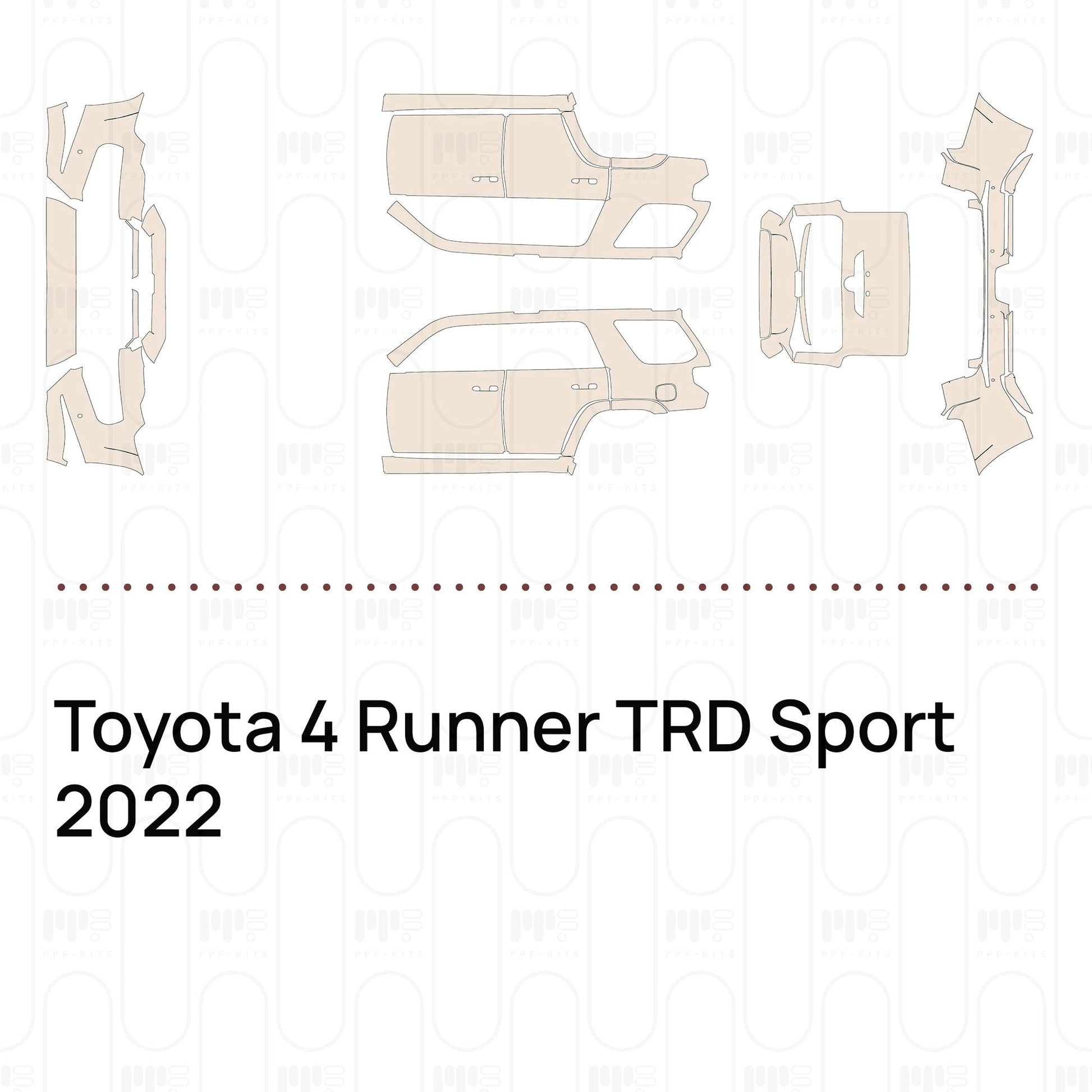 Pre-CutPPFToyota4RunnerTRDSport2022