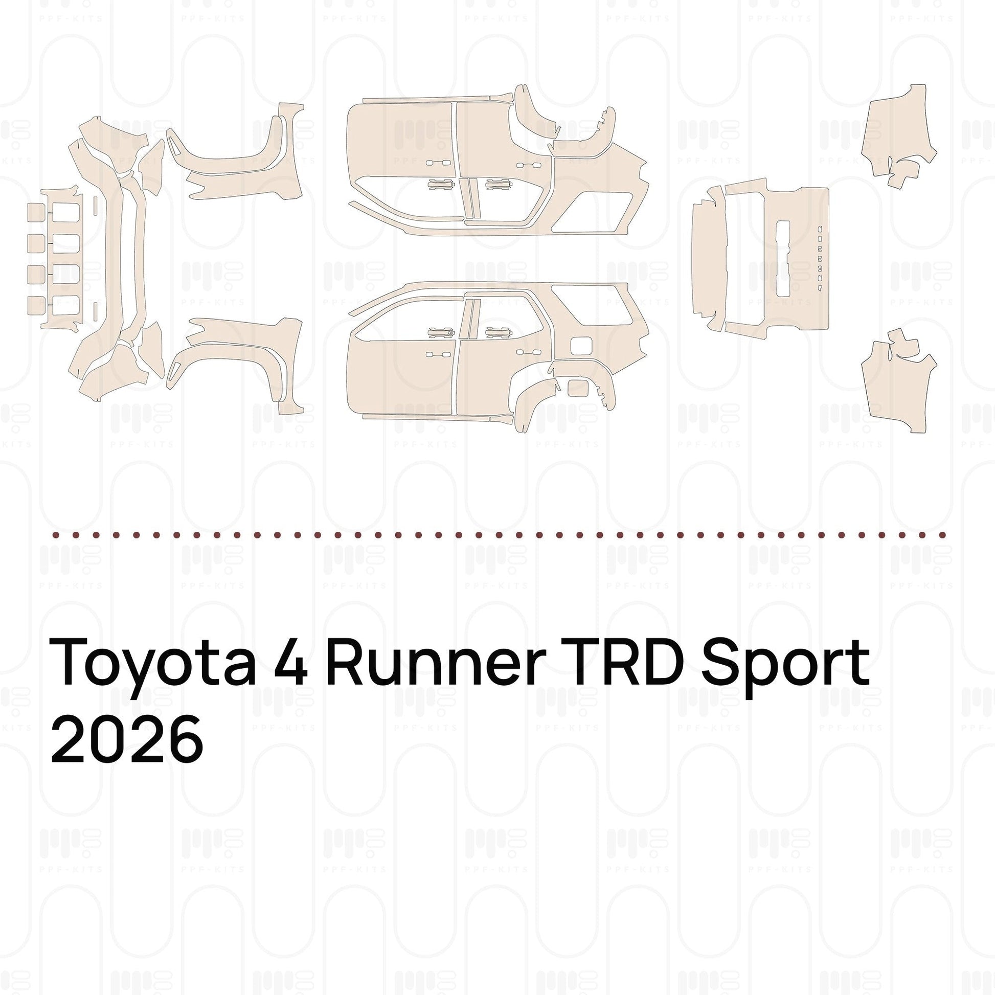 Pre-CutPPFToyota4RunnerTRDSport2026