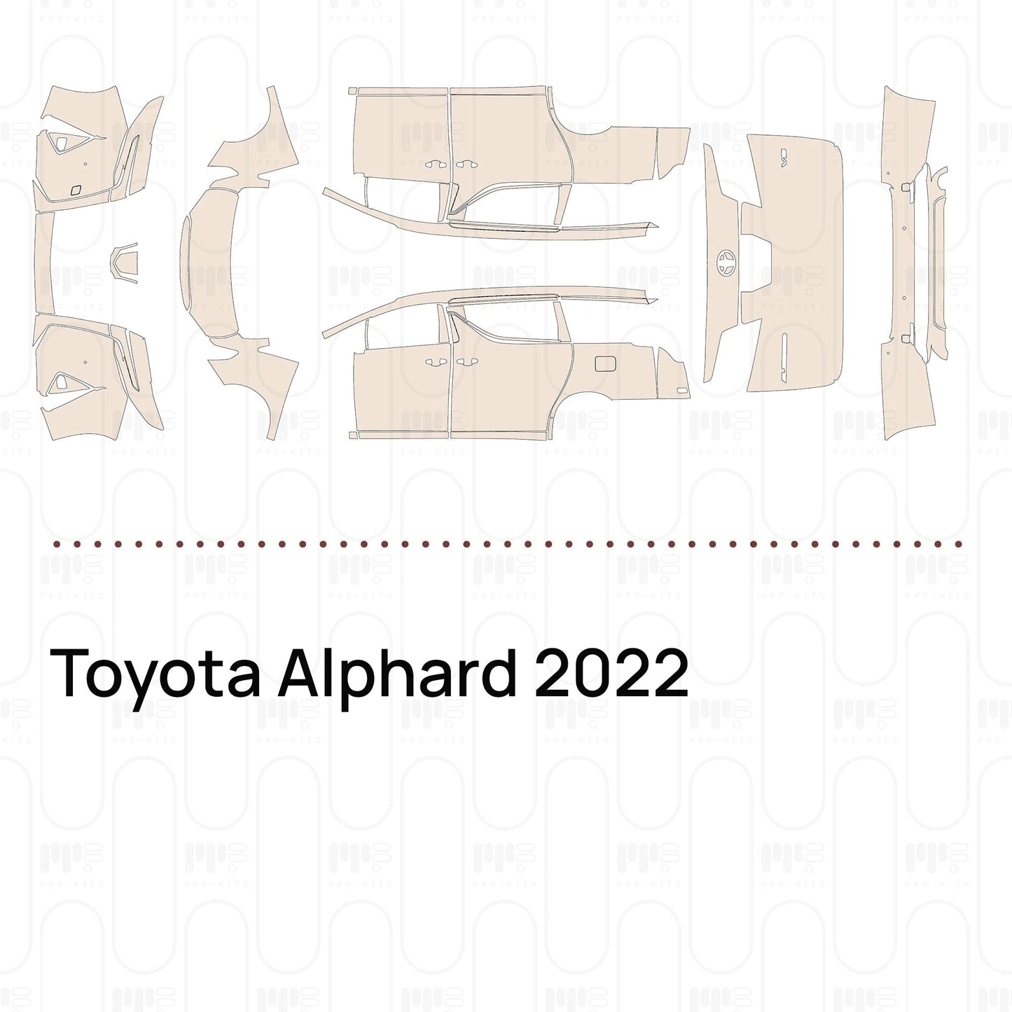 Pre-CutPPFToyotaAlphard2022