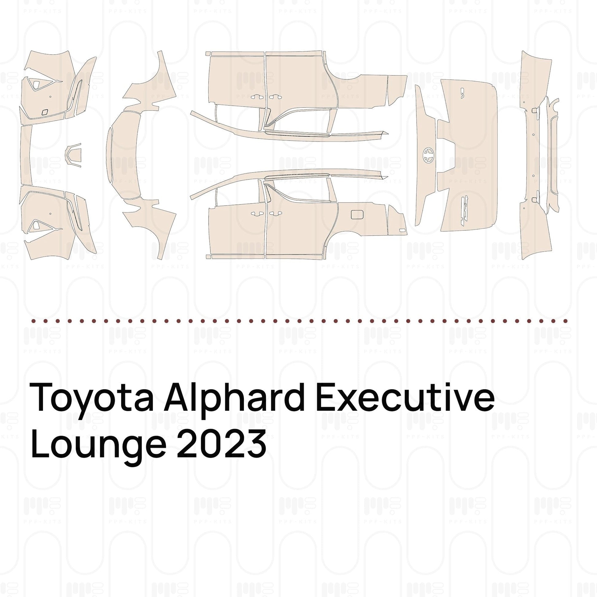 Pre-CutPPFToyotaAlphardExecutiveLounge2023