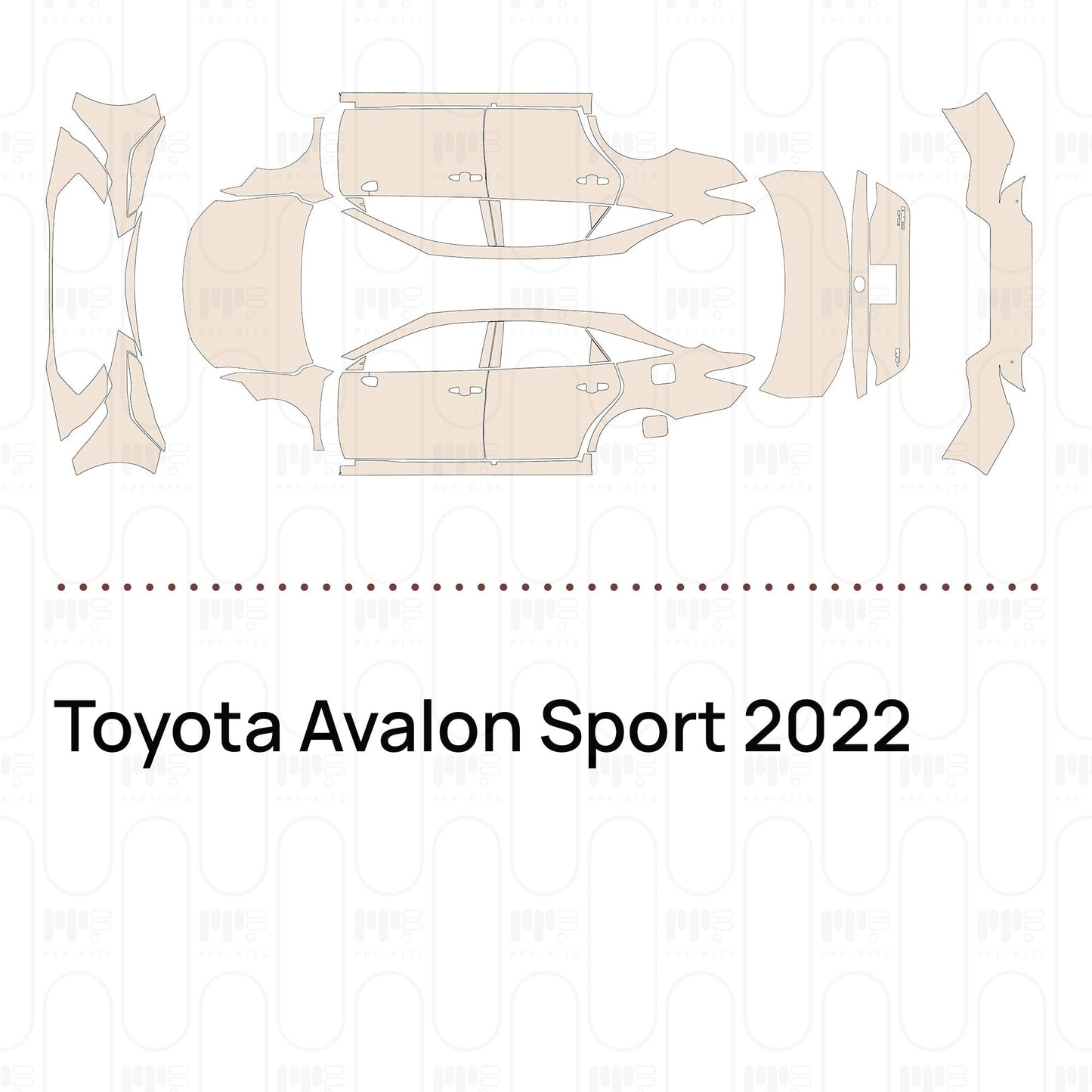 Pre-CutPPFToyotaAvalonSport2022