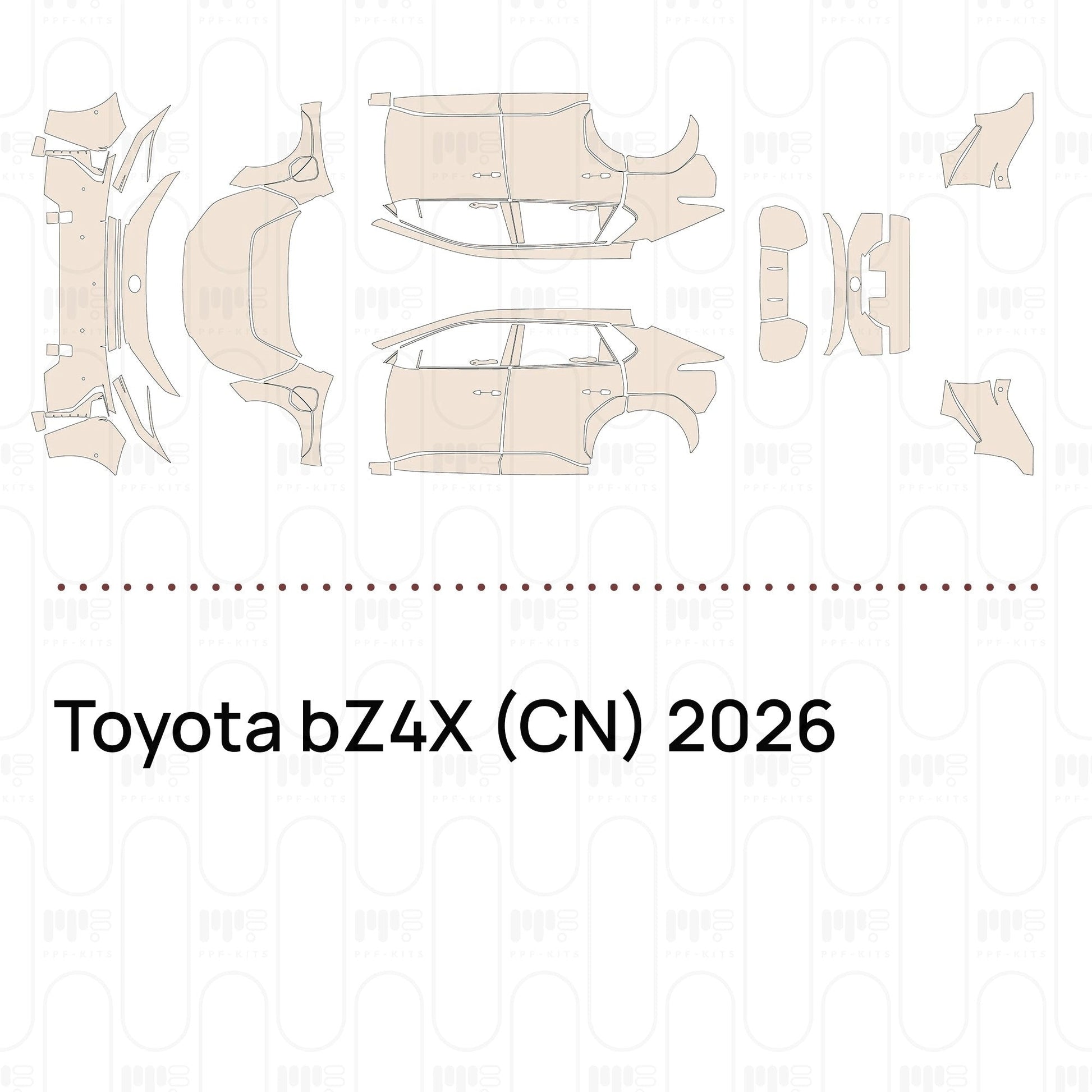 Pre-CutPPFToyotabZ4X(CN)2026