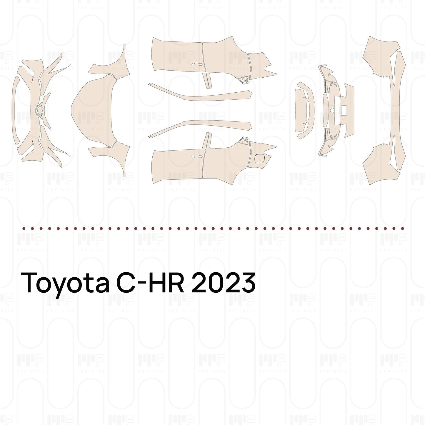 Pre-CutPPFToyotaC-HR2023