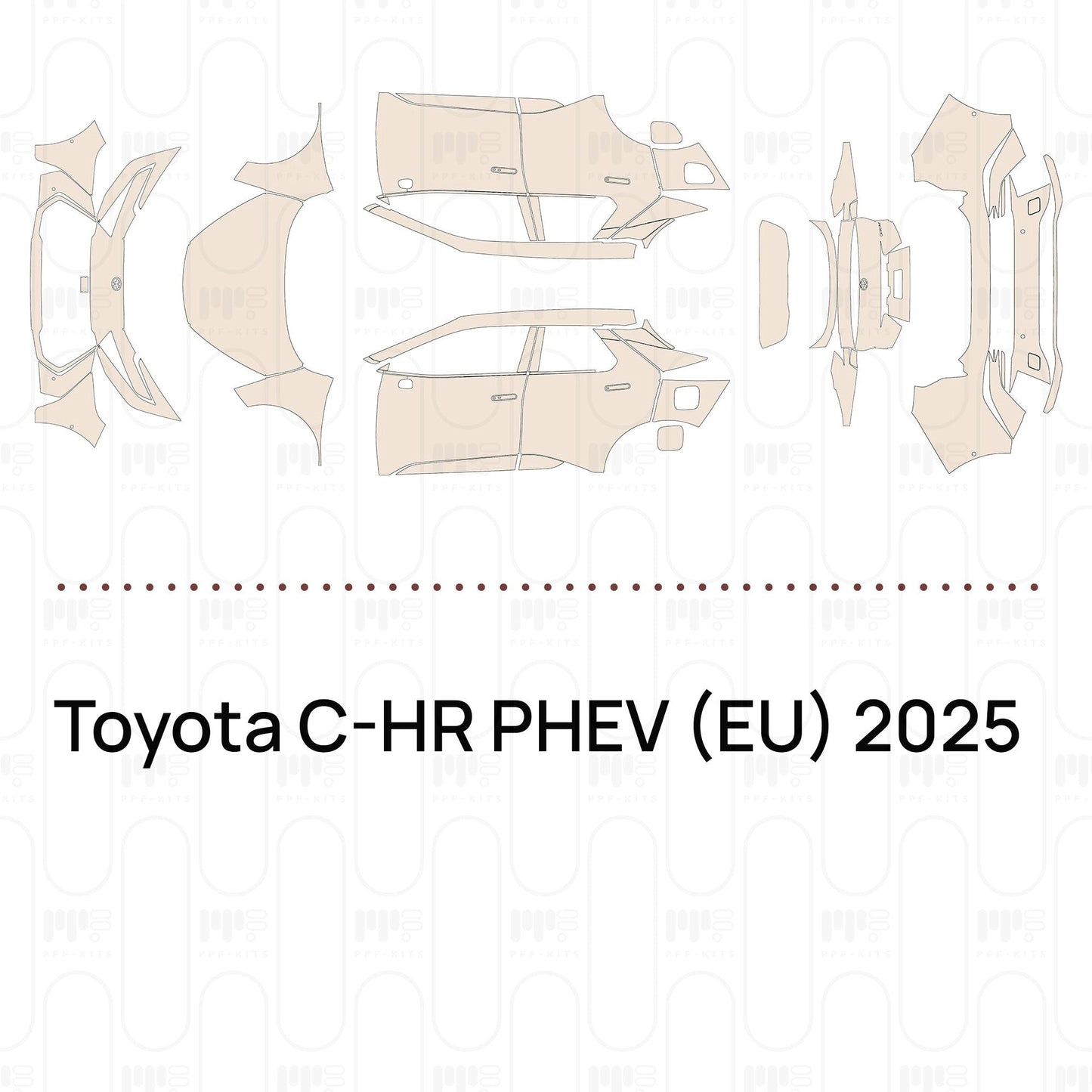Pre-CutPPFToyotaC-HRPHEV(EU)2025