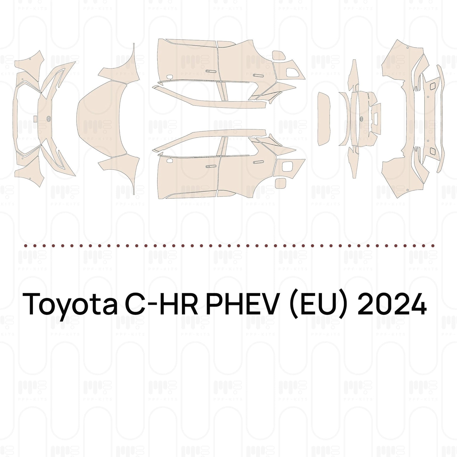 Pre-CutPPFToyotaC-HRPHEV(EU)2024