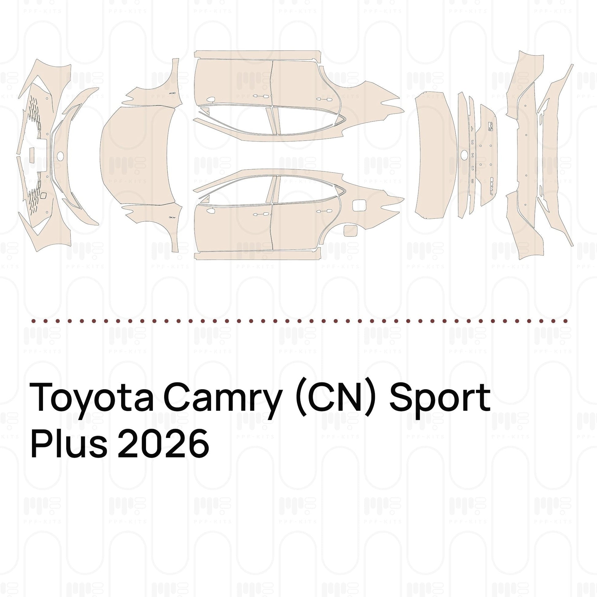 Pre-CutPPFToyotaCamry(CN)SportPlus2026