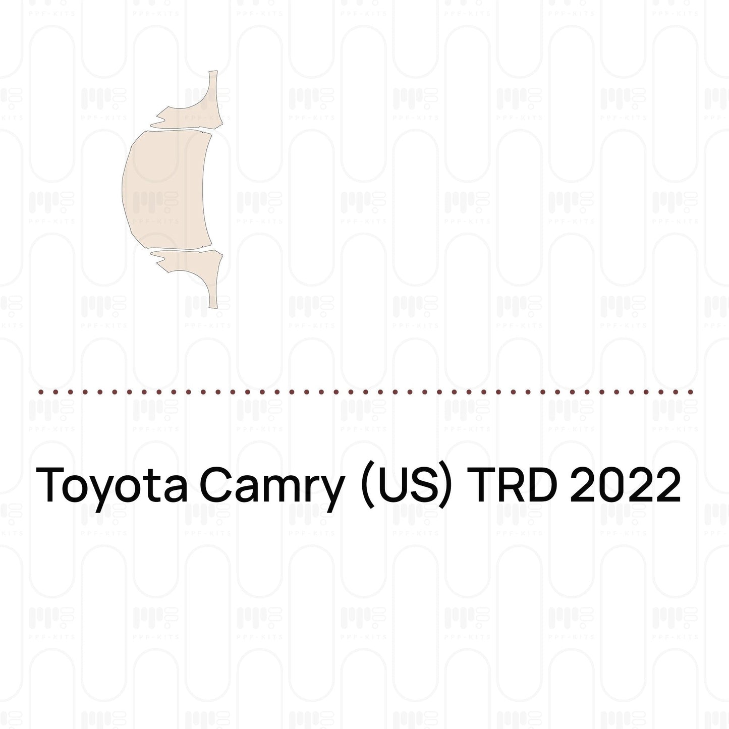 Pre-CutPPFToyotaCamry(US)TRD2022
