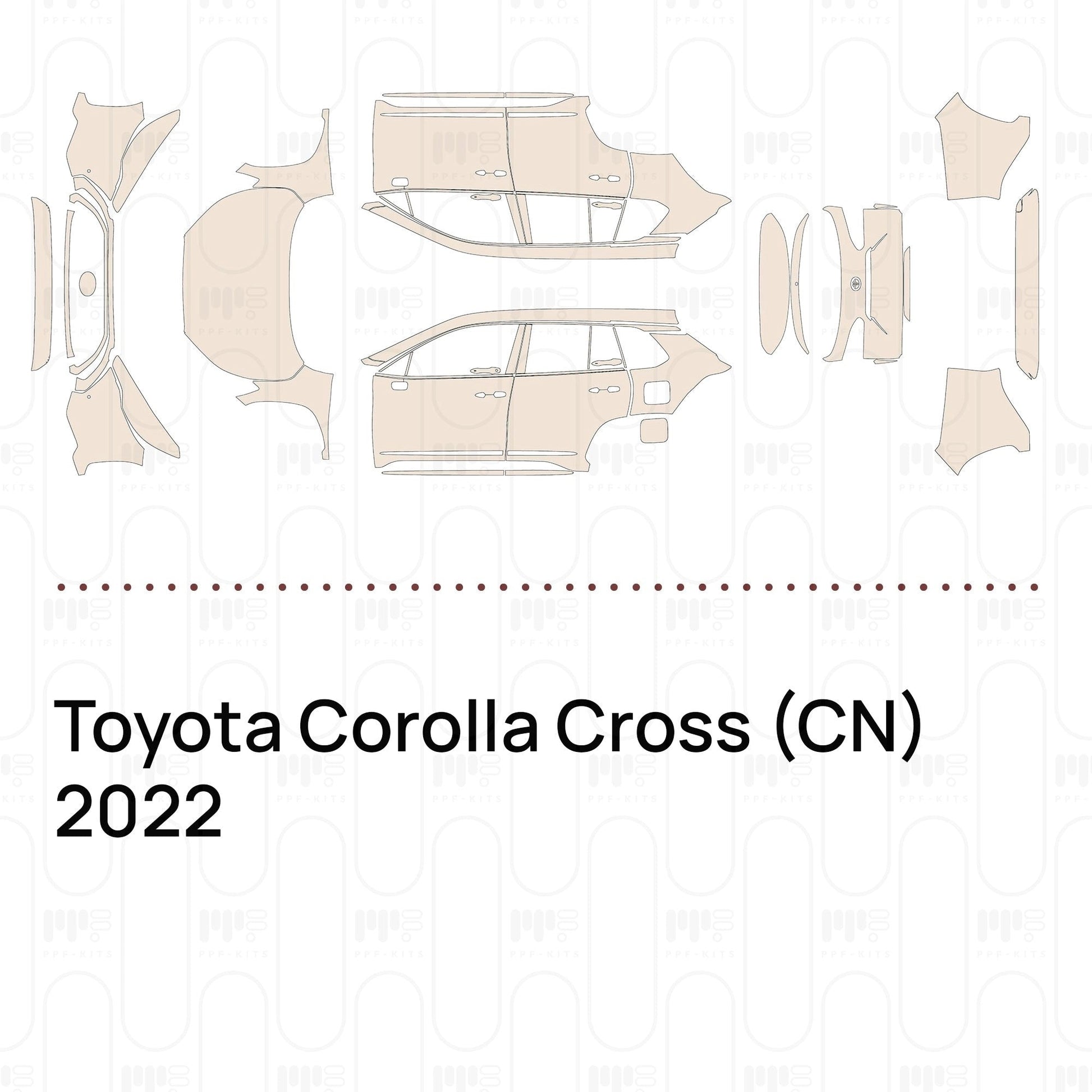 Pre-CutPPFToyotaCorollaCross(CN)2022