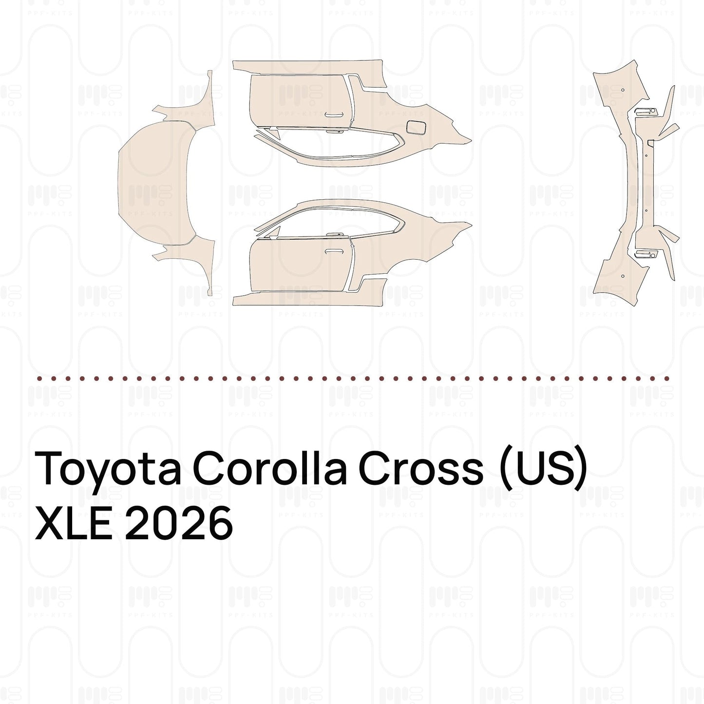 Pre-CutPPFToyotaCorollaCross(US)XLE2026