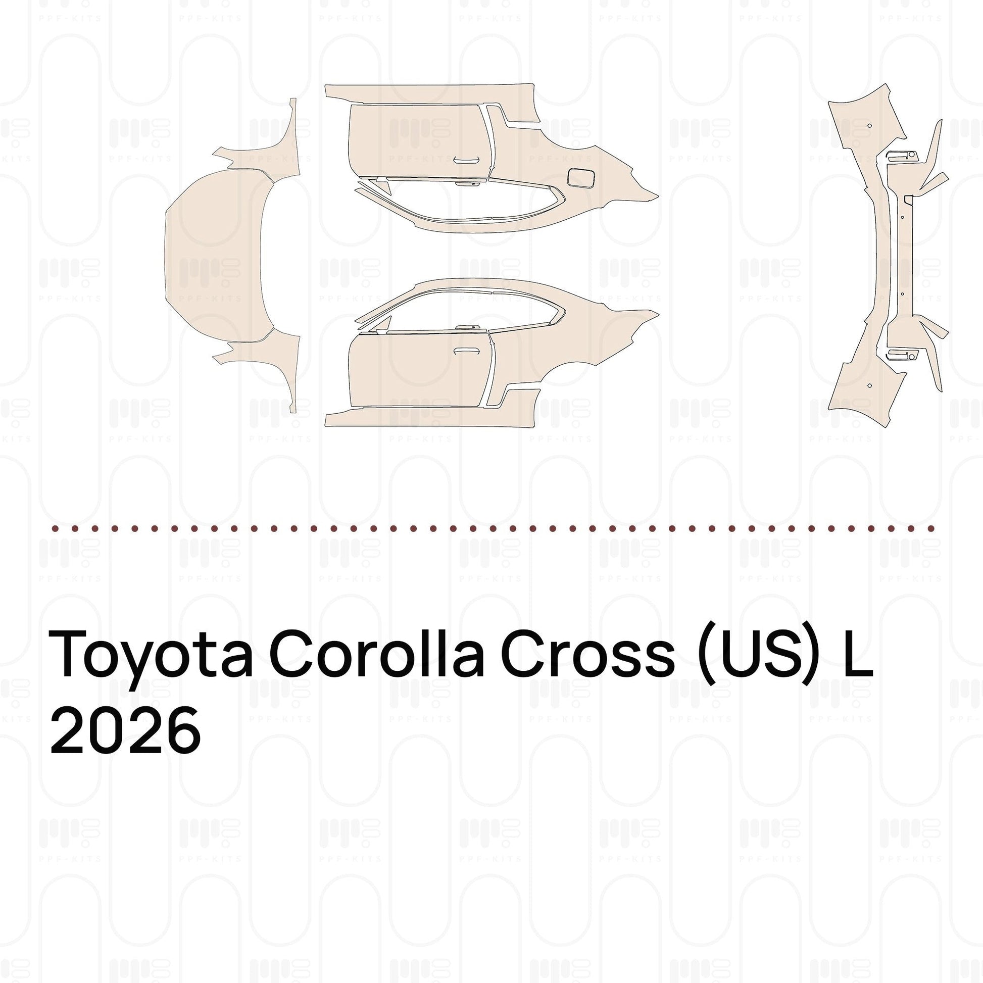 Pre-CutPPFToyotaCorollaCross(US)L2026